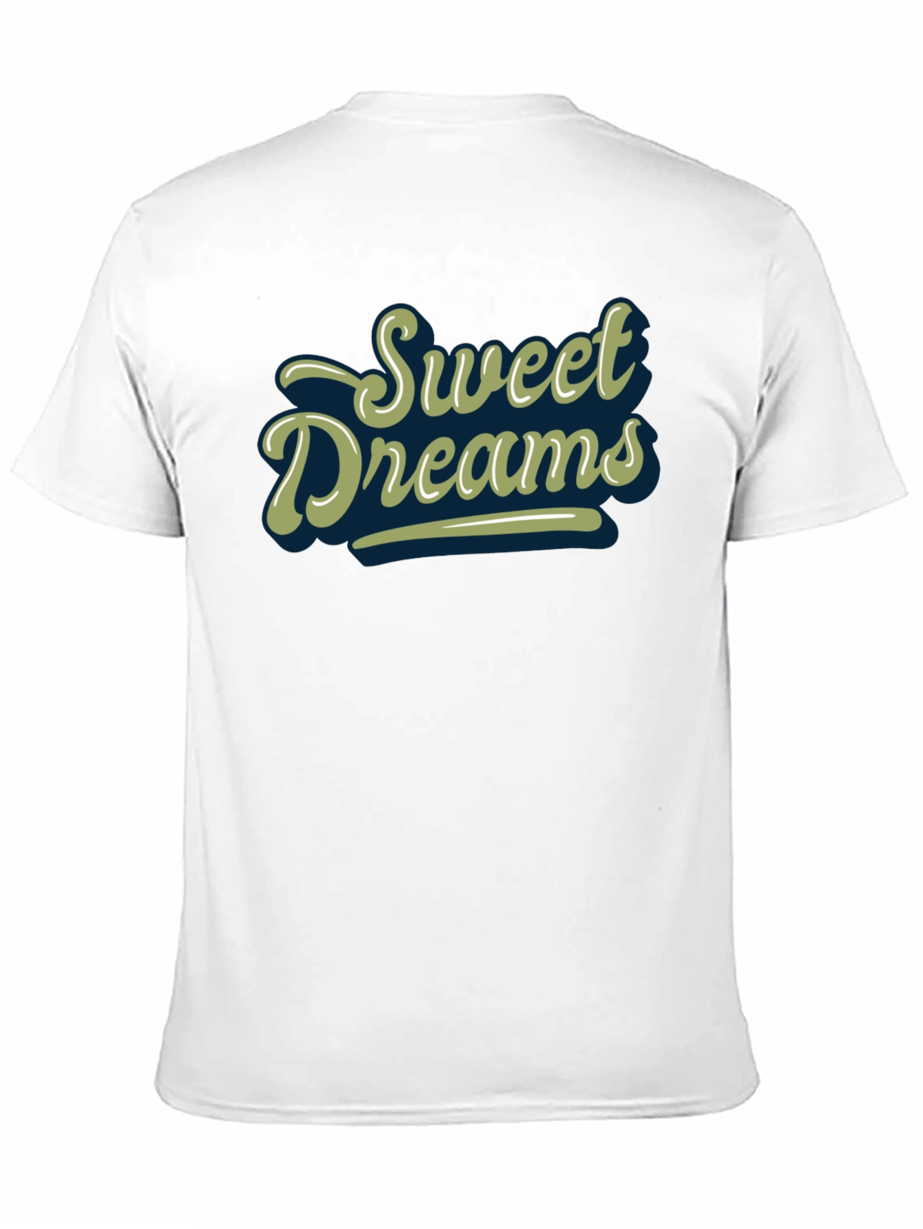 Sweet Dreams Graphic Print Black T-Shirt