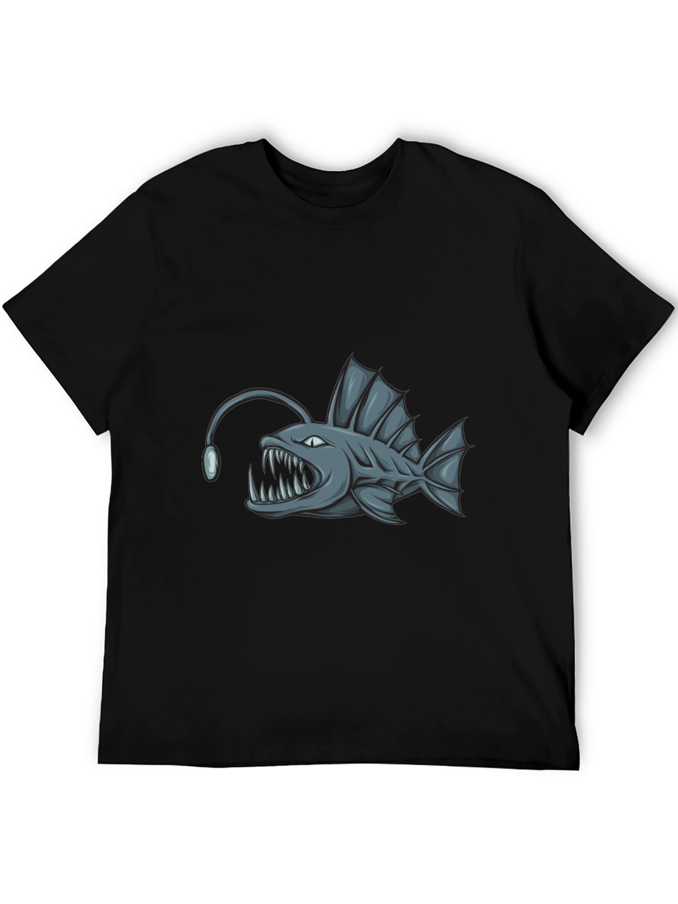 Angler Fish Graphic Tee - Unique Design