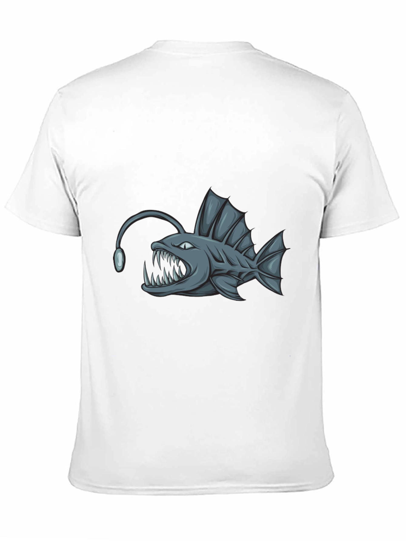 Angler Fish Graphic Tee - Unique Design