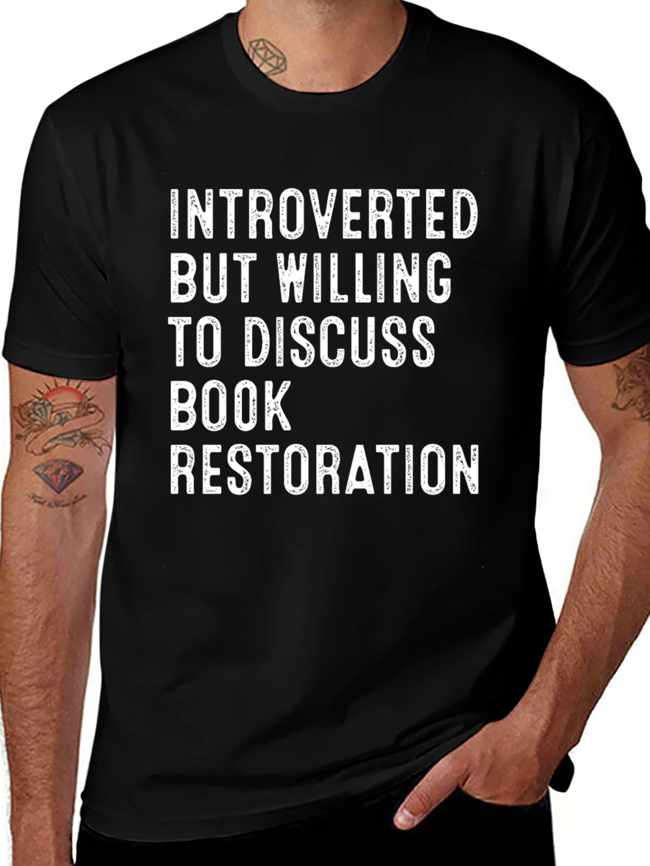 Introverted Book Restoration T-Shirt