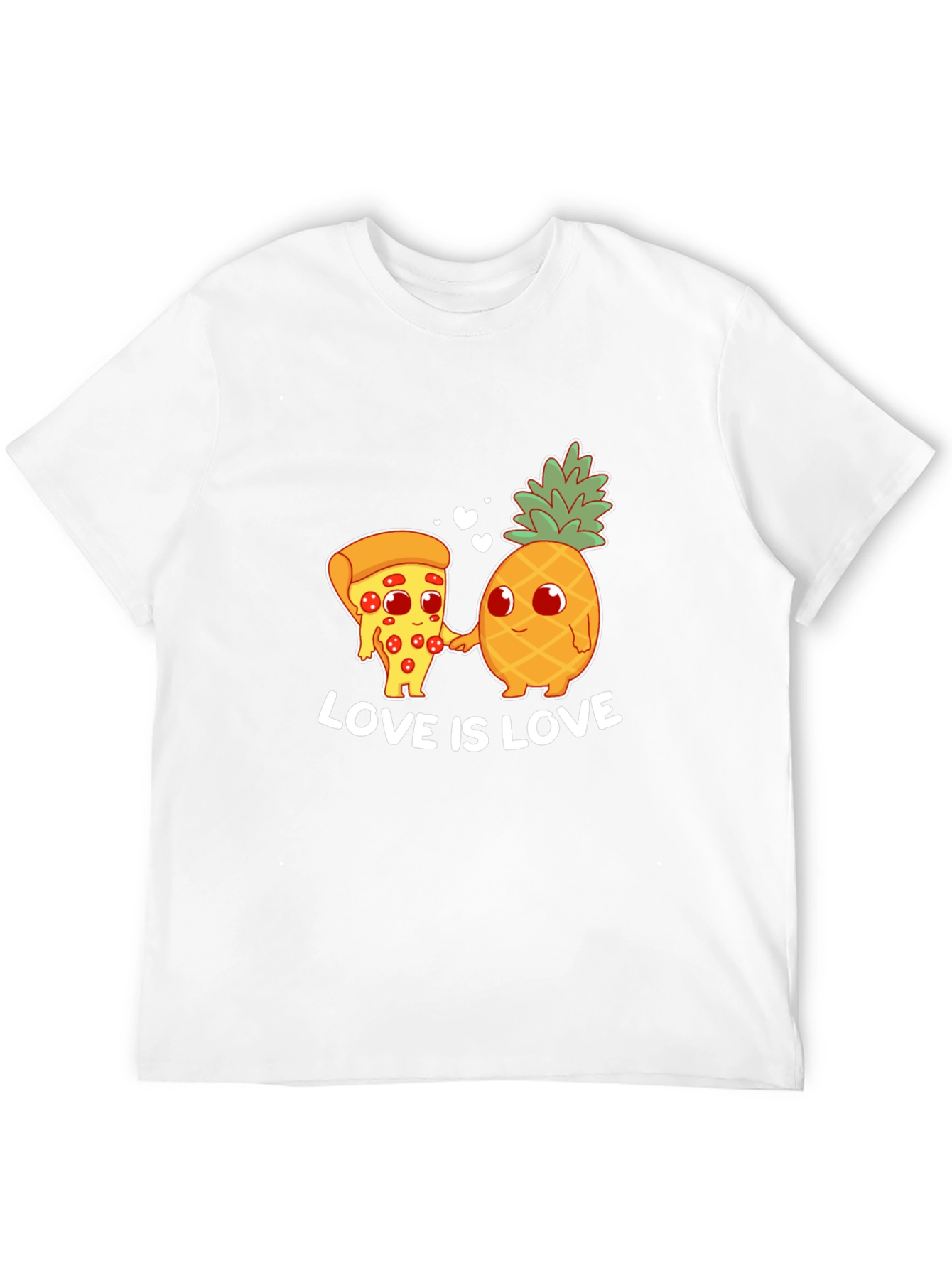 Pizza Pineapple Love Graphic T-Shirt