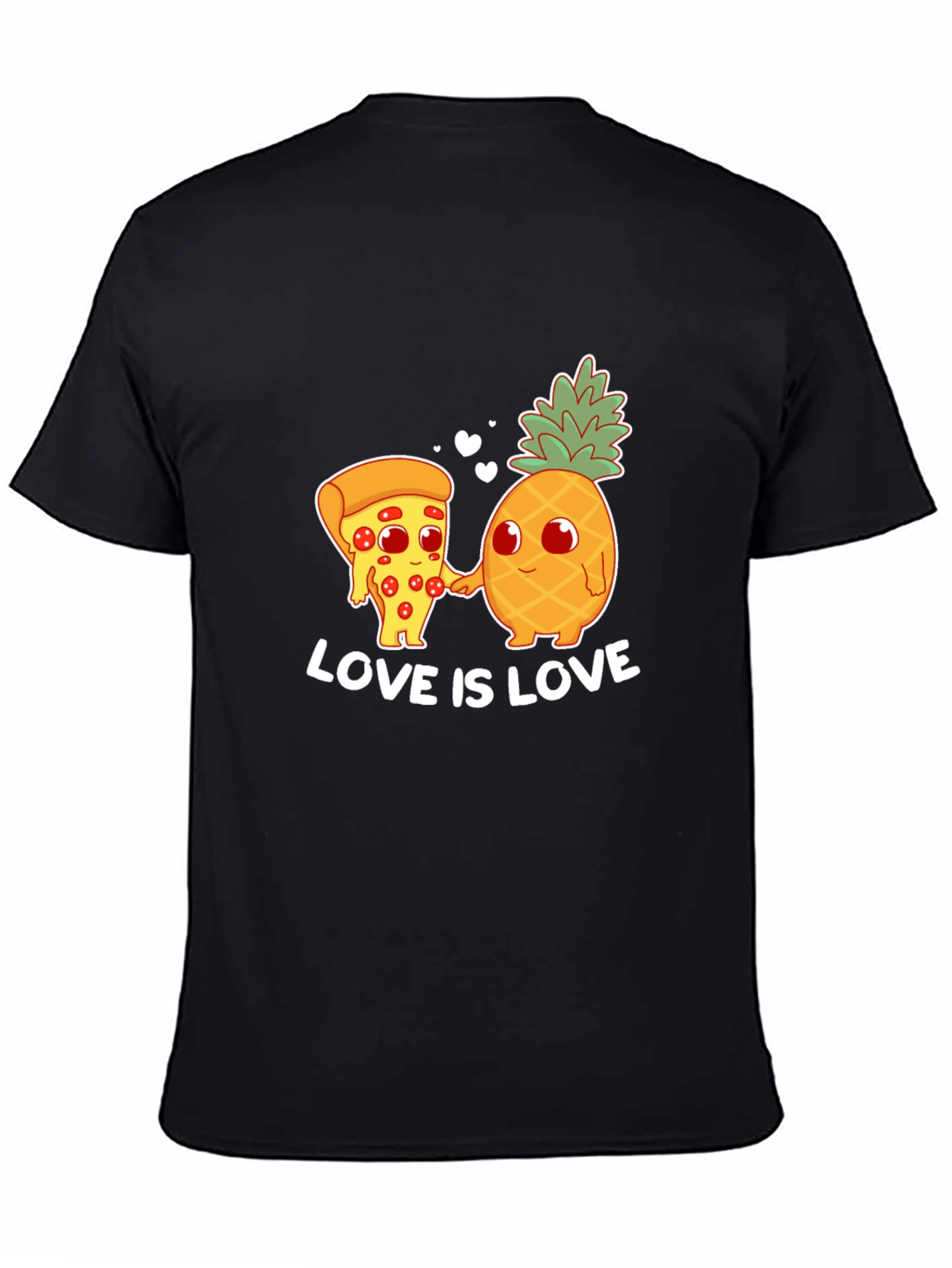 Pizza Pineapple Love Graphic T-Shirt