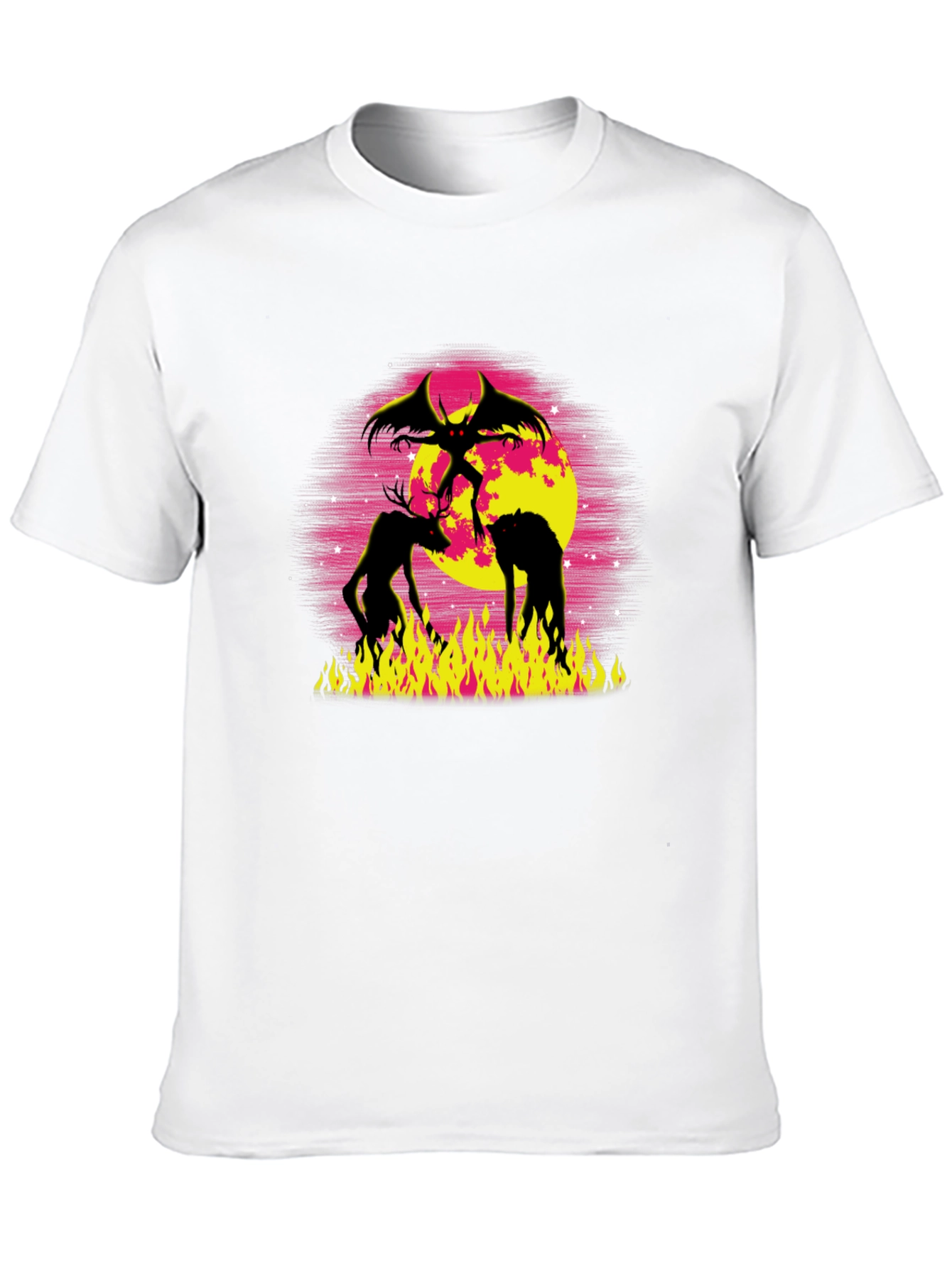 Demonic Graphic Tee - Black