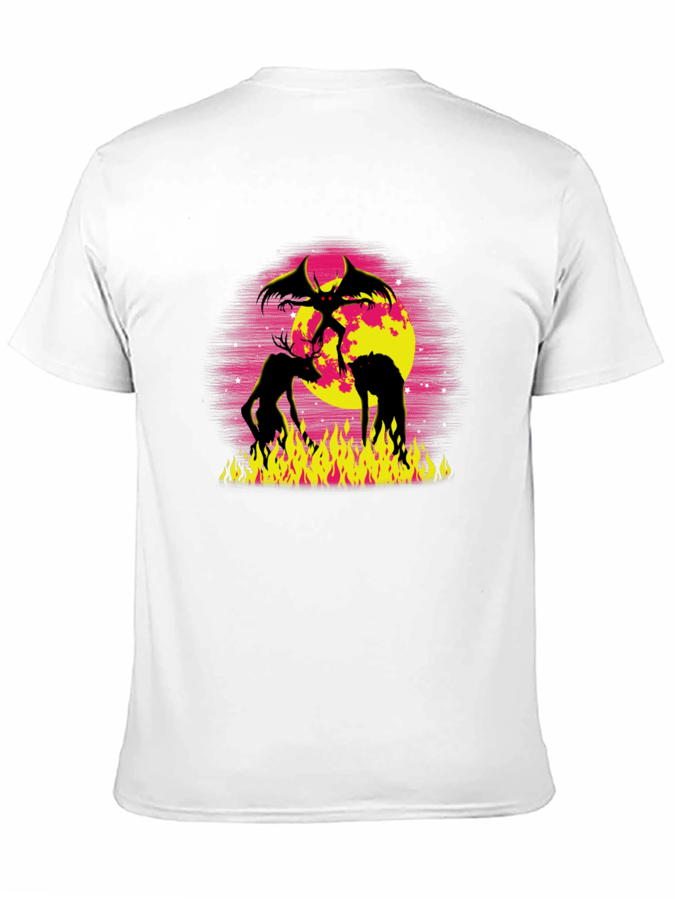 Demonic Graphic Tee - Black