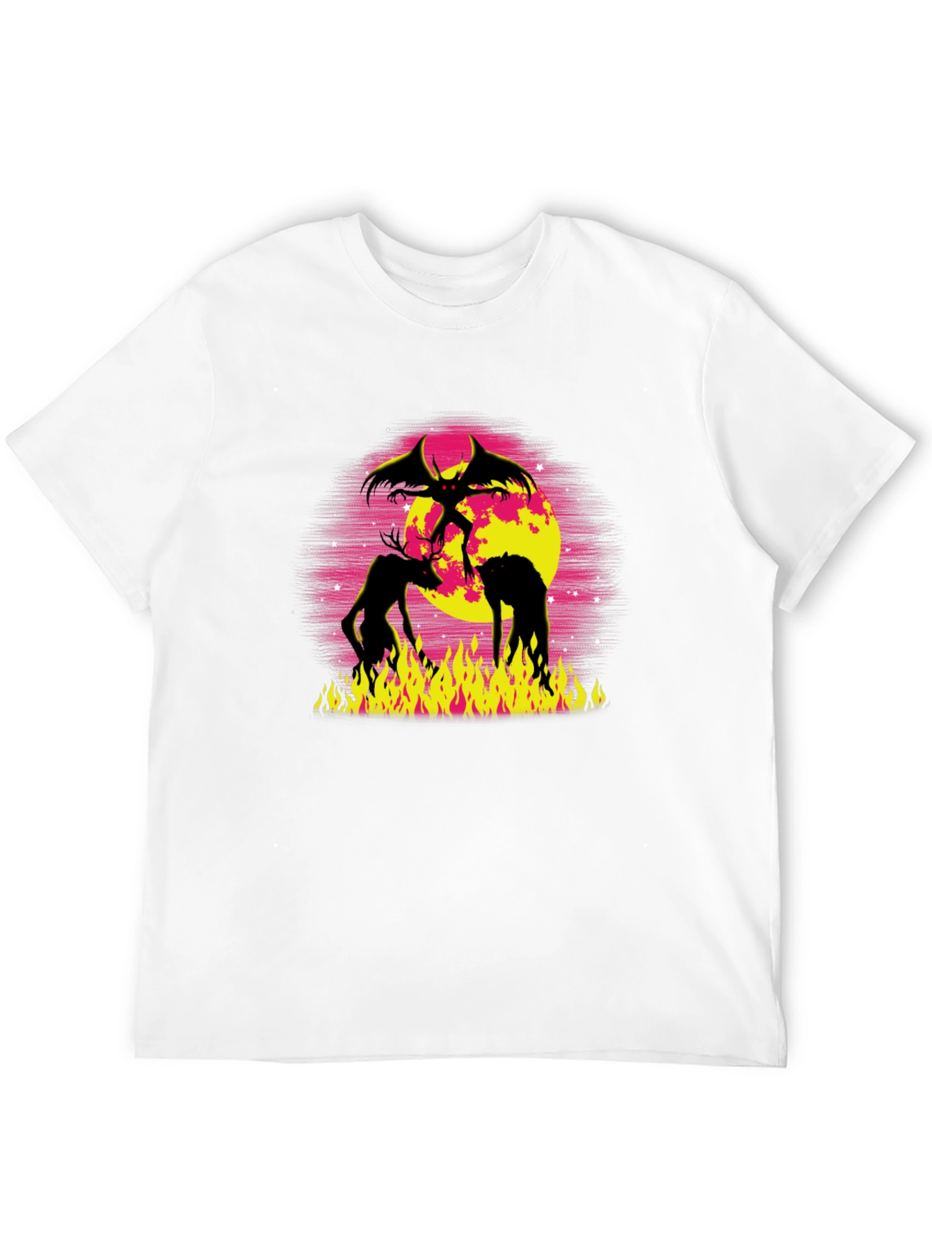 Demonic Graphic Tee - Black
