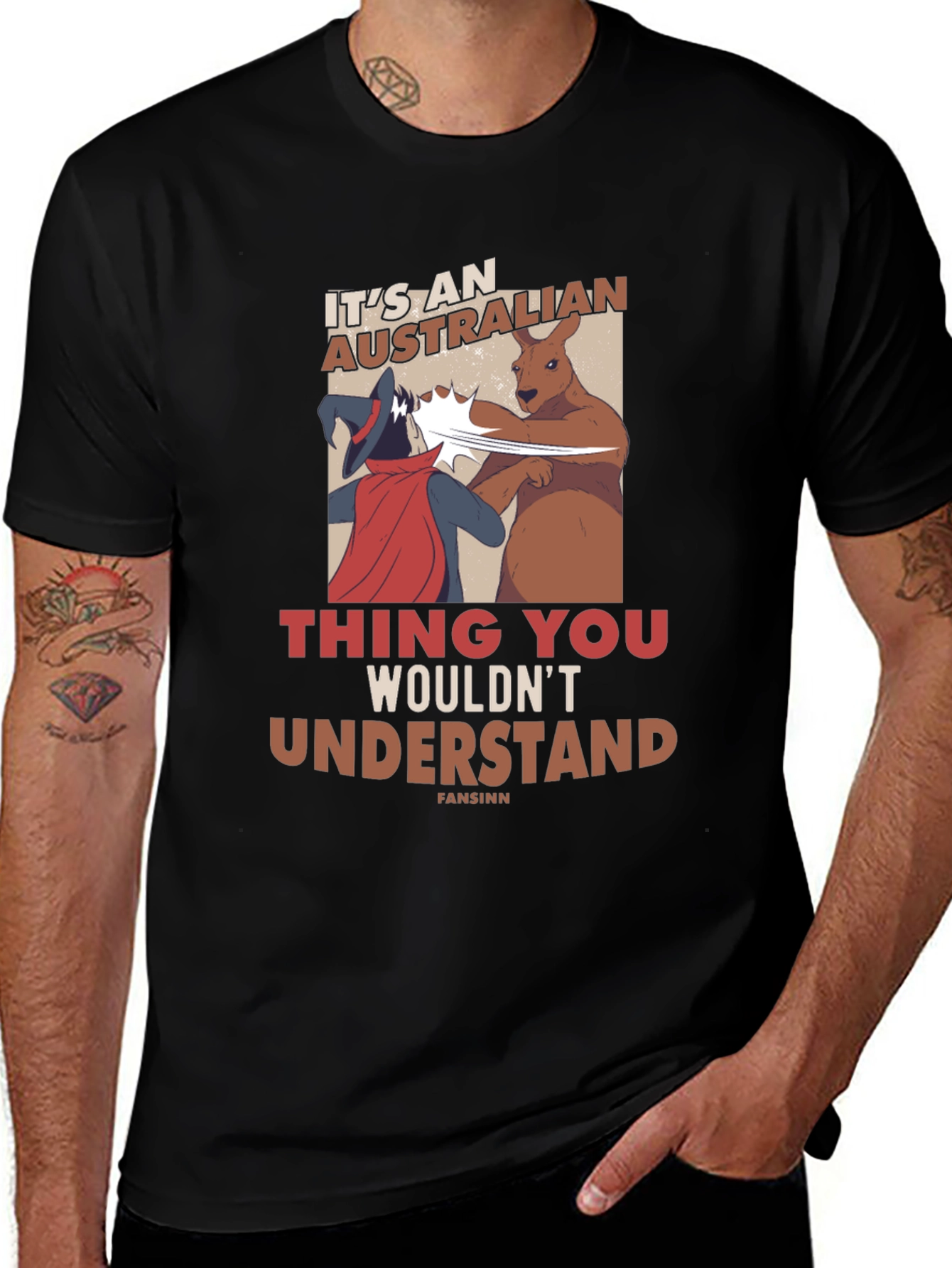 Australian Thing Mens Graphic T-Shirt