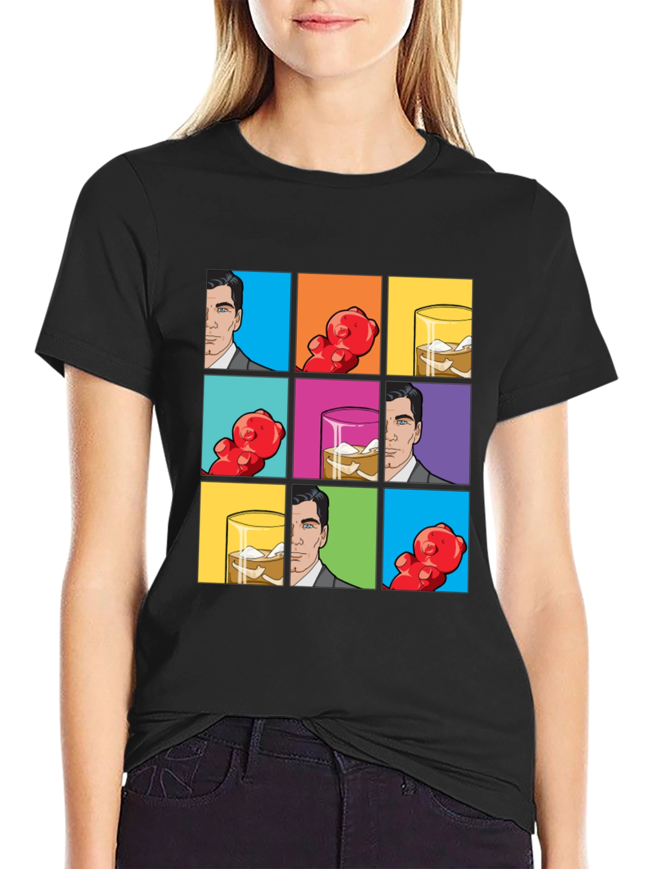 Archer Pop Art Graphic T-Shirt