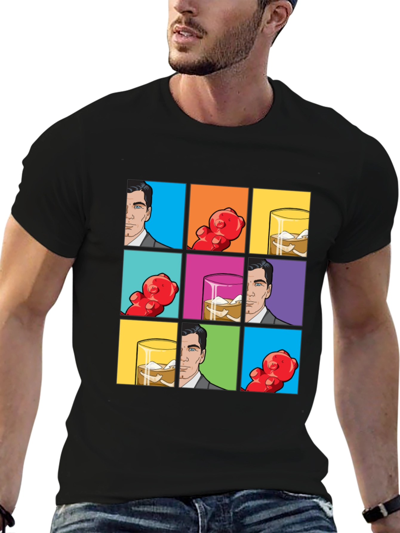 Archer Pop Art Graphic T-Shirt