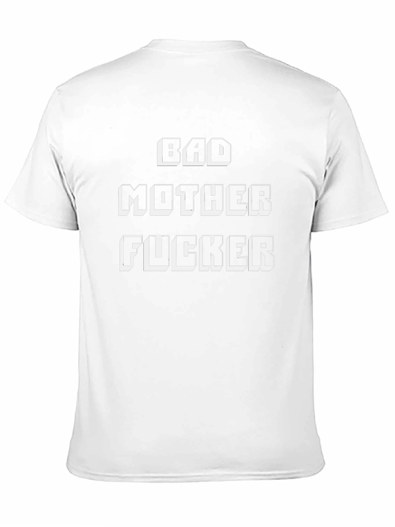 Bad Mother Fucker Graphic Tee - Black Cotton T-Shirt