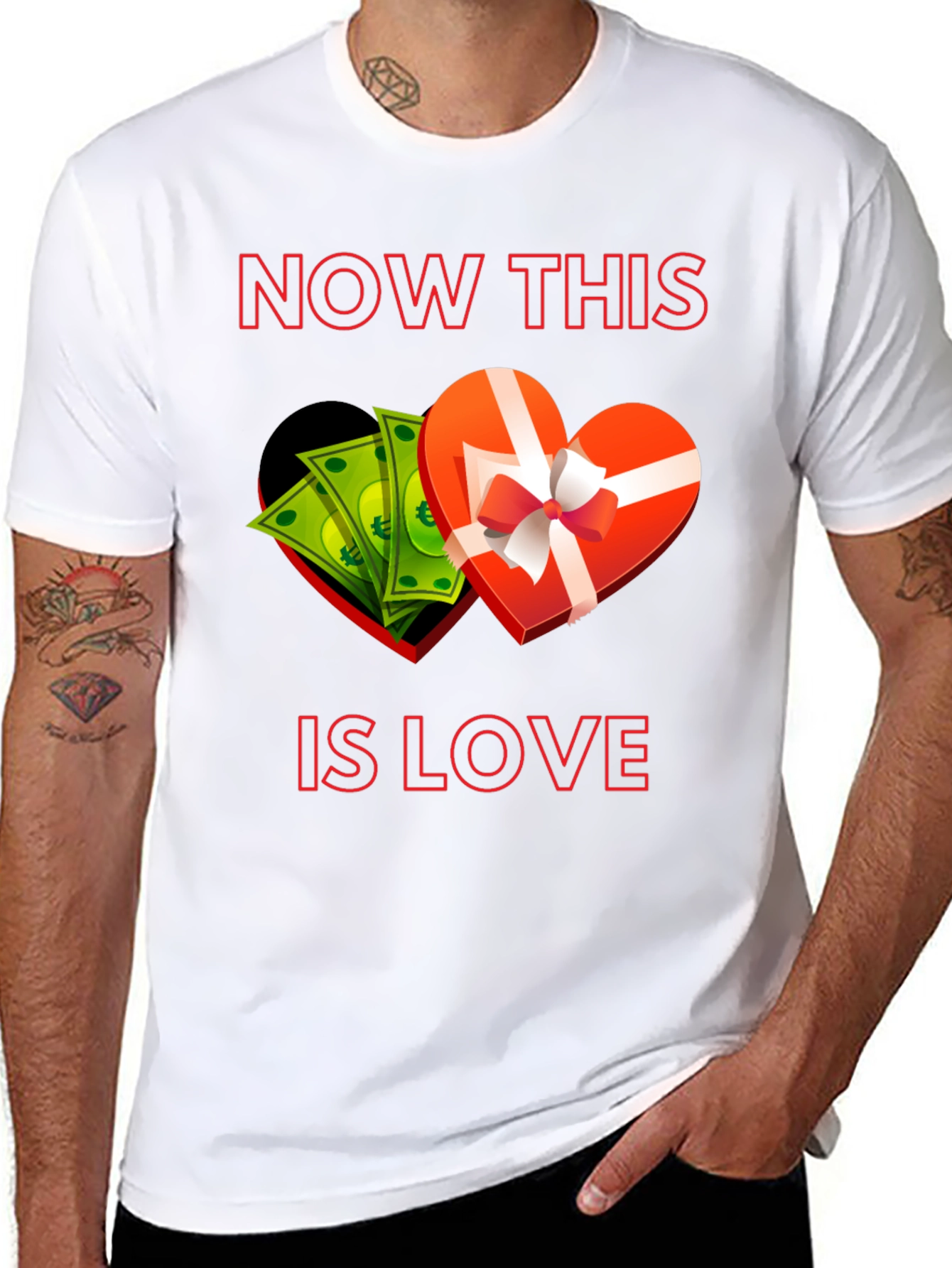 Now This Is Love T-Shirt Funny Graphic Tee