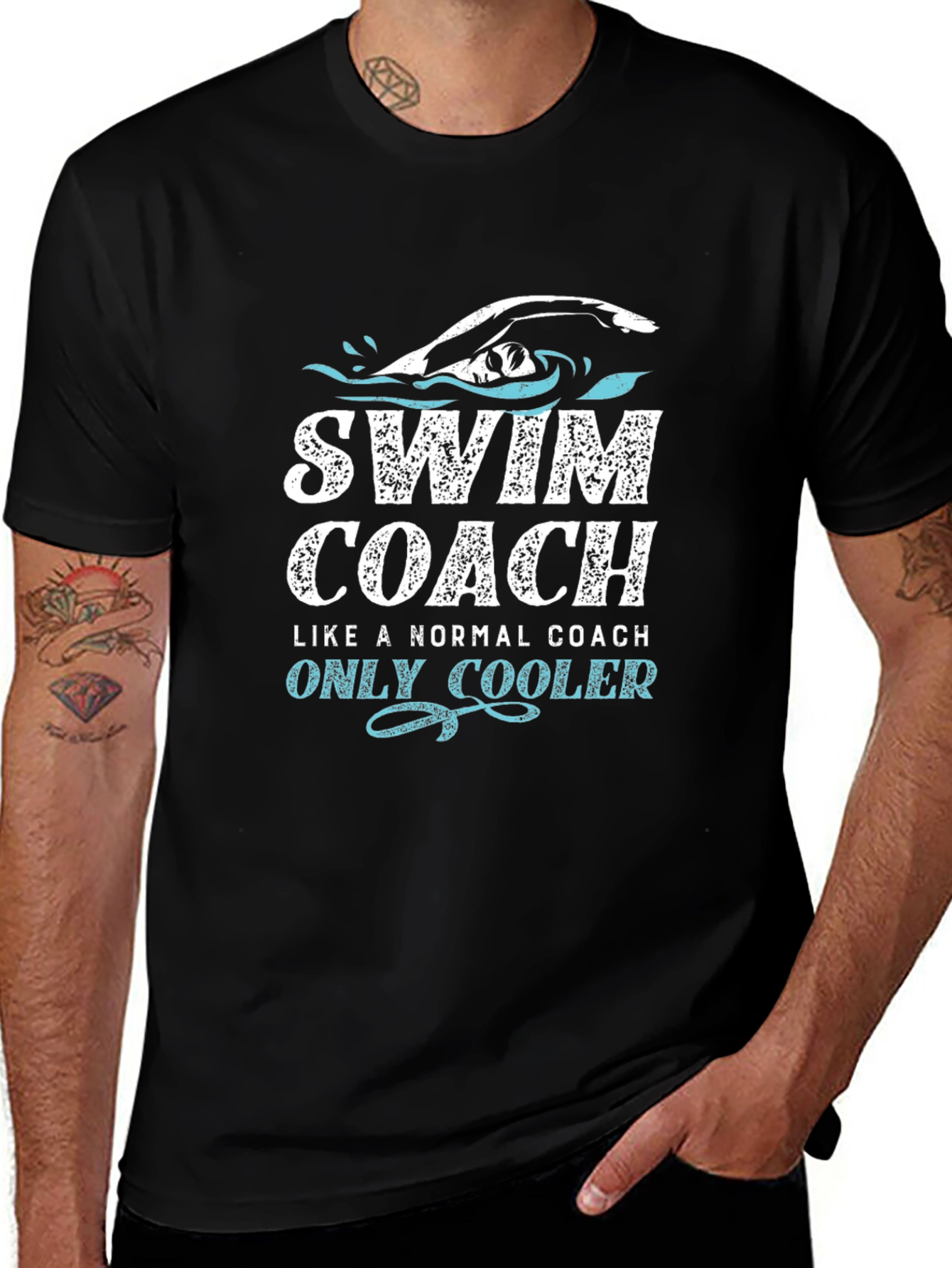 Swim Coach T-Shirt - Funny Swimmer Gift