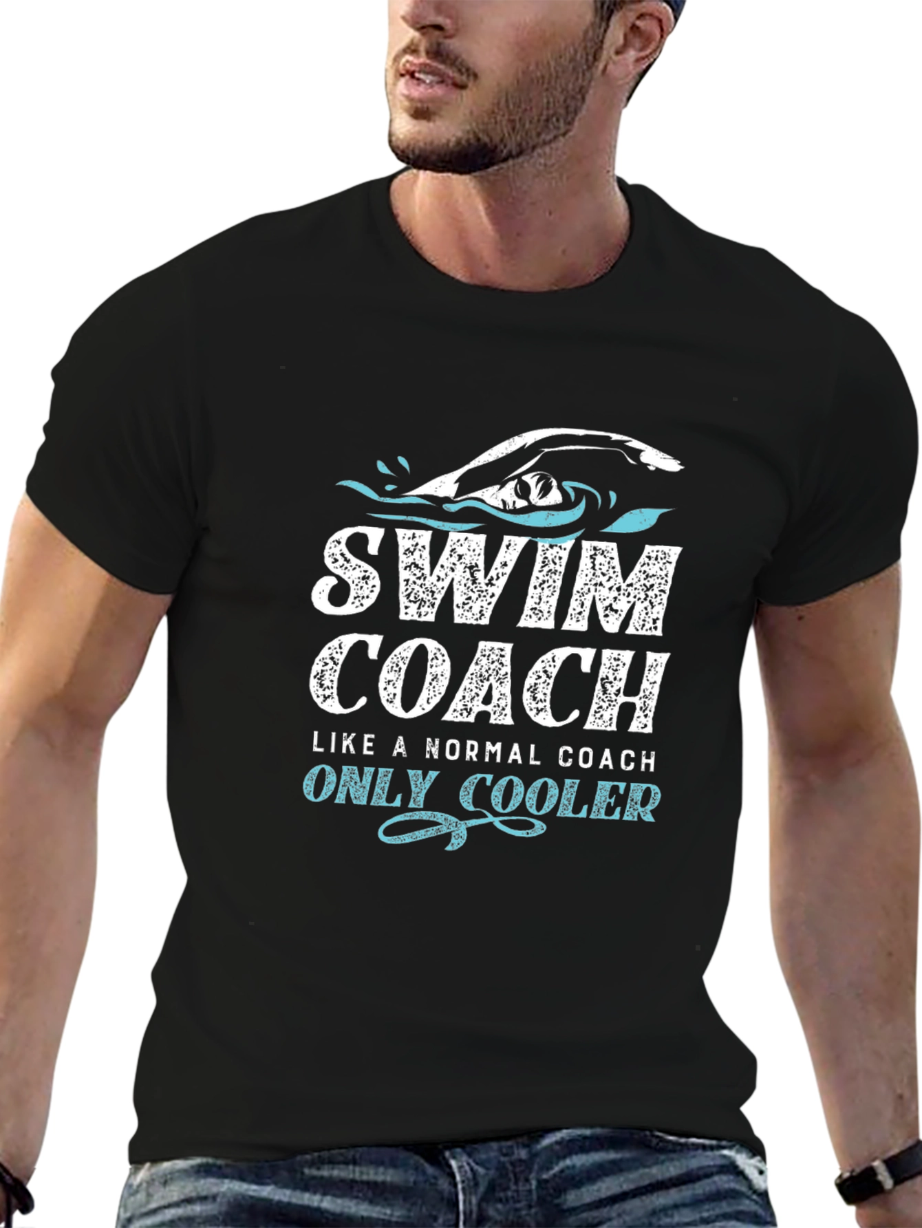 Swim Coach T-Shirt - Funny Swimmer Gift