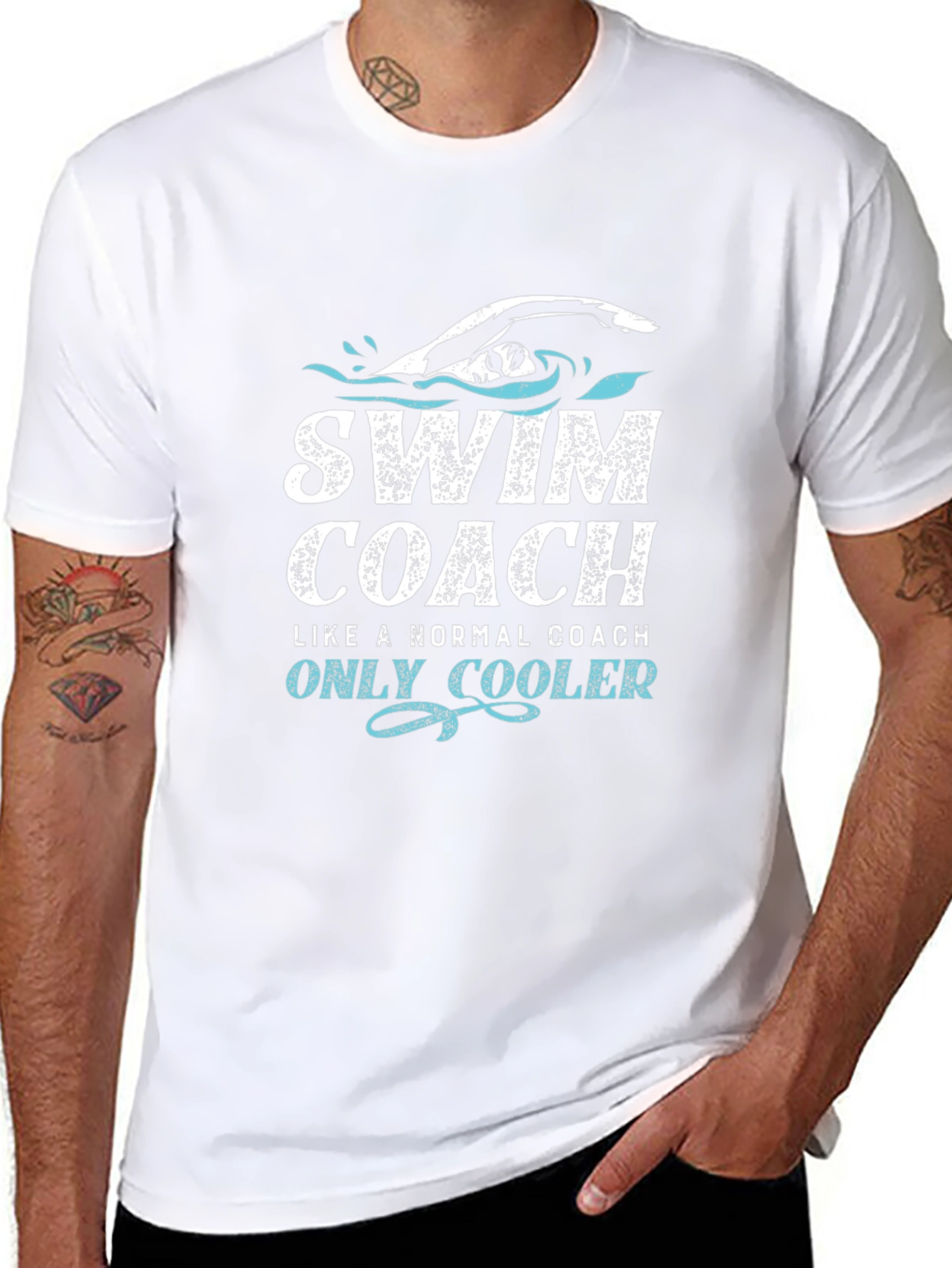 Swim Coach T-Shirt - Funny Swimmer Gift