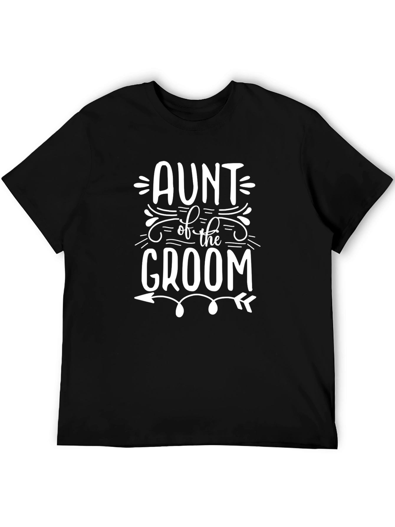 Aunt of the Groom T-Shirt - Wedding Party