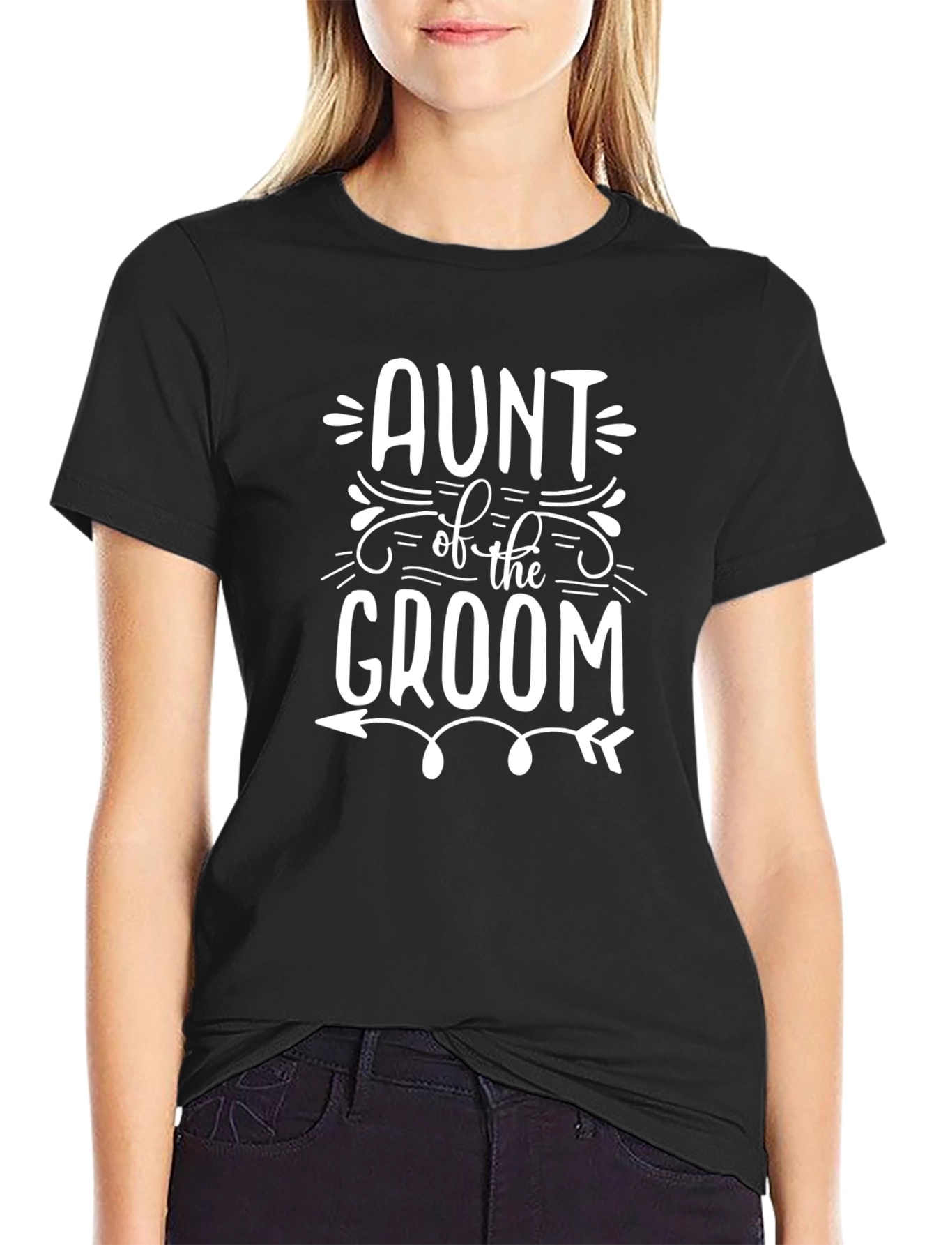 Aunt of the Groom T-Shirt - Wedding Party