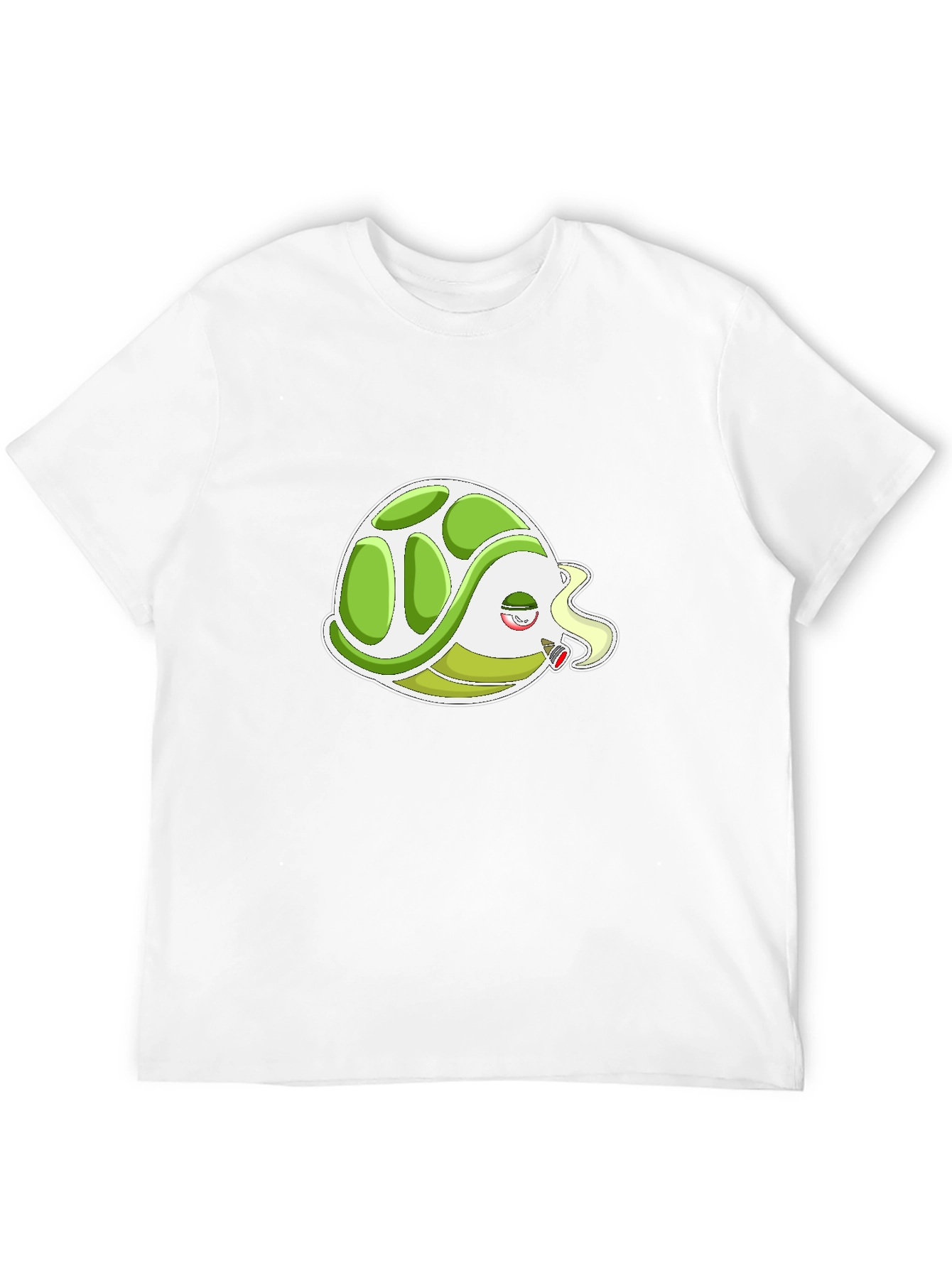 Smoking Turtle T-Shirt - Cool & Casual