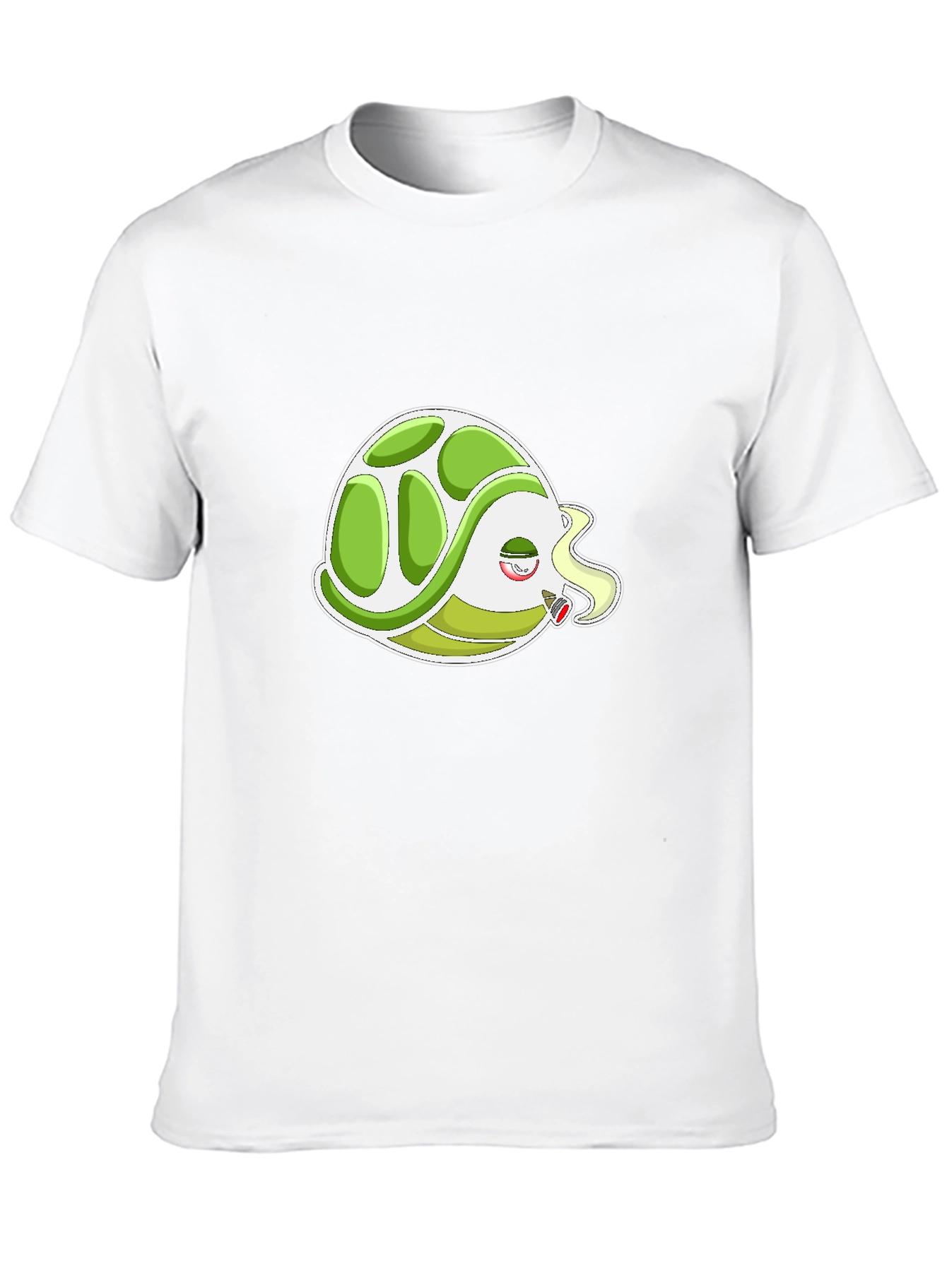 Smoking Turtle T-Shirt - Cool & Casual
