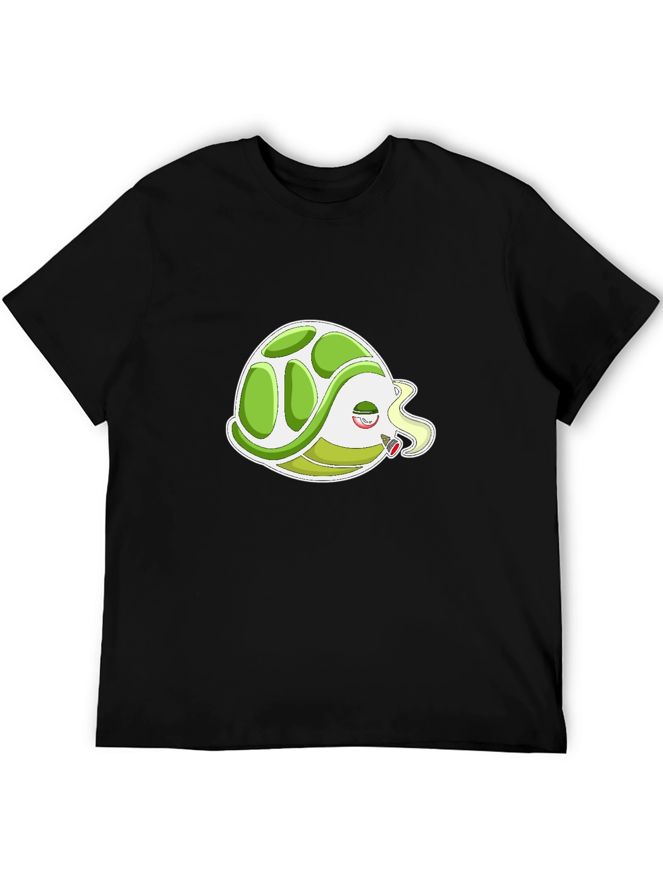 Smoking Turtle T-Shirt - Cool & Casual