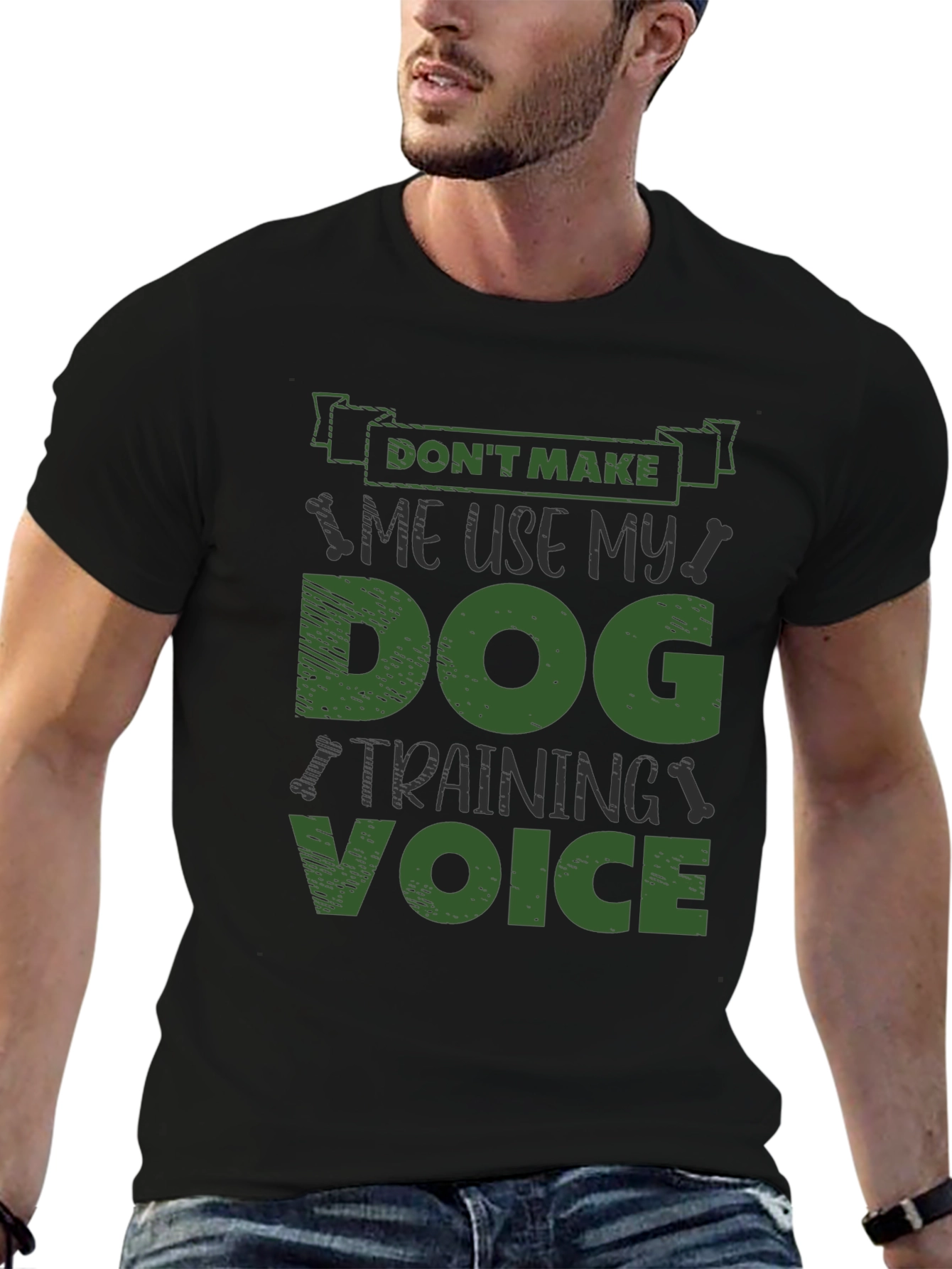 Dog Training Voice T-Shirt - Funny Dog Lover Tee