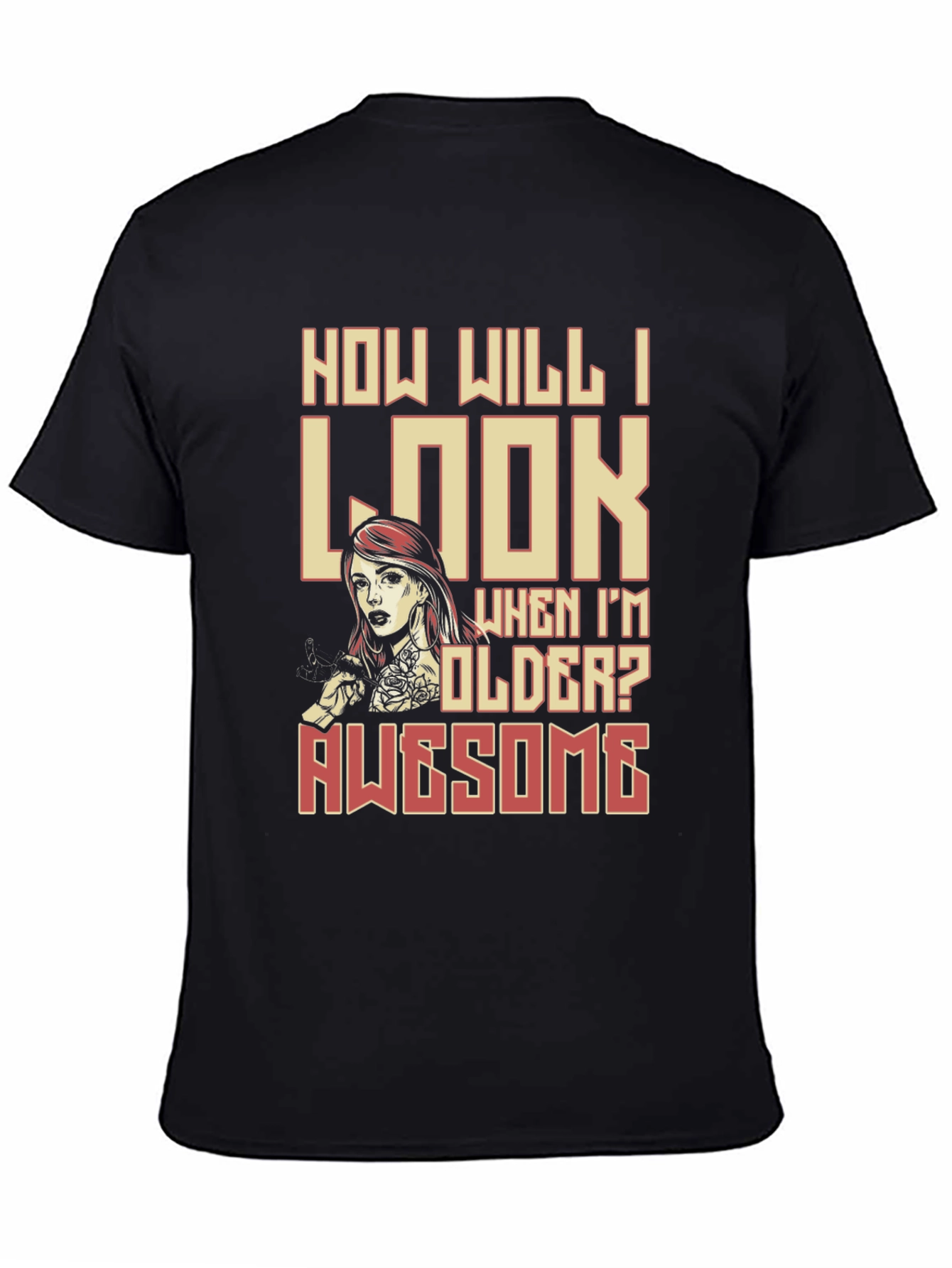 Awesome When Im Older Black T-Shirt