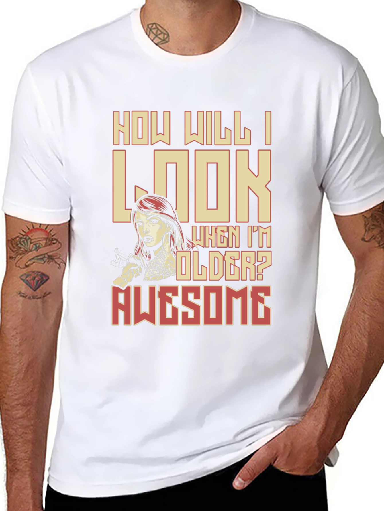 Awesome When Im Older Black T-Shirt