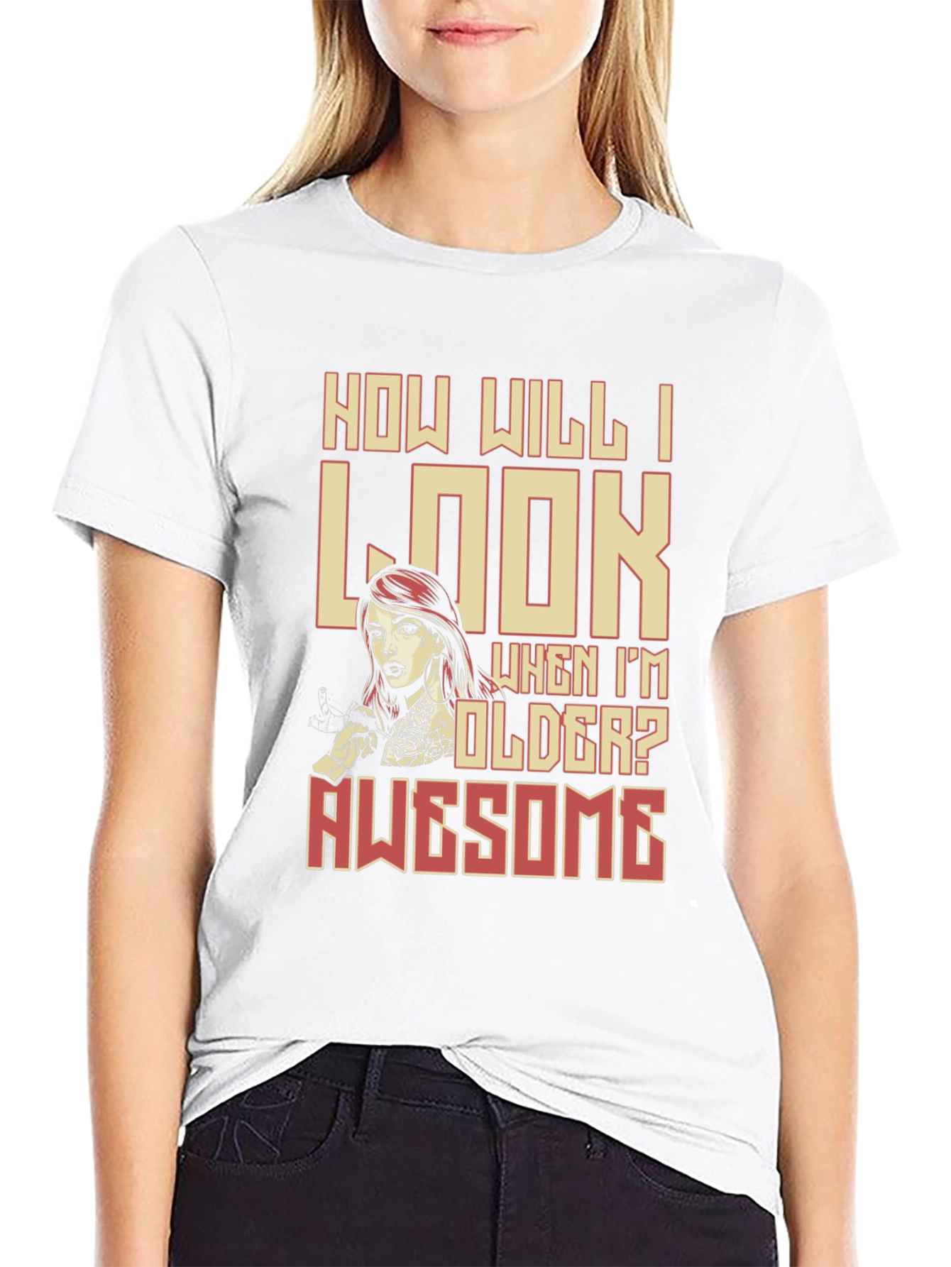 Awesome When Im Older Black T-Shirt