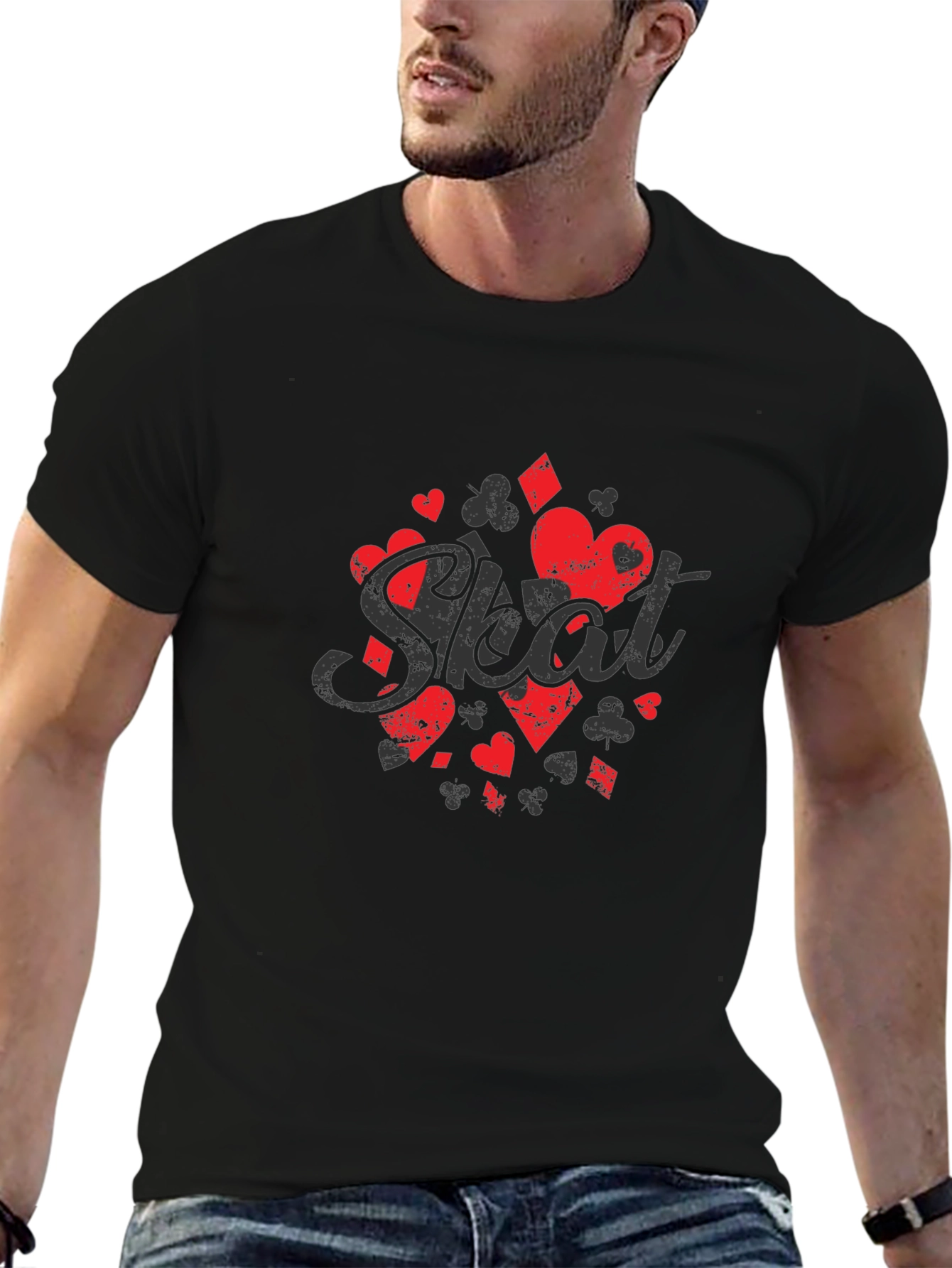 Skat Card Game T-Shirt - Cool Graphic Tee