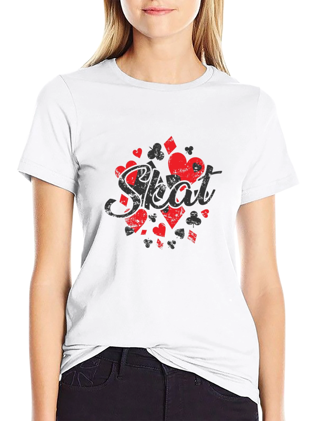 Skat Card Game T-Shirt - Cool Graphic Tee