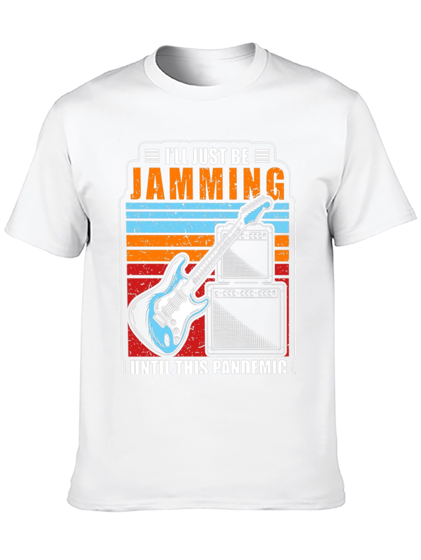 Jamming Until This Pandemic T-Shirt - Music Lover Tee