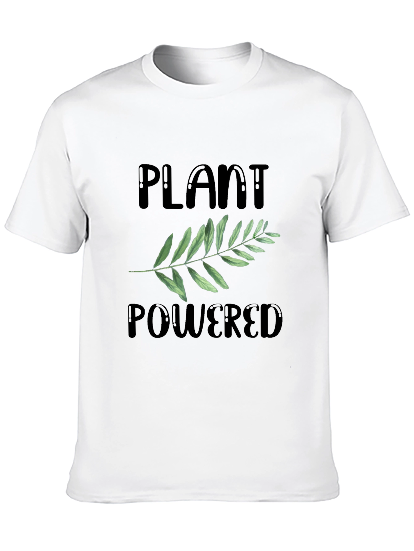 Plant Powered Graphic Tee - Vegan Shirt