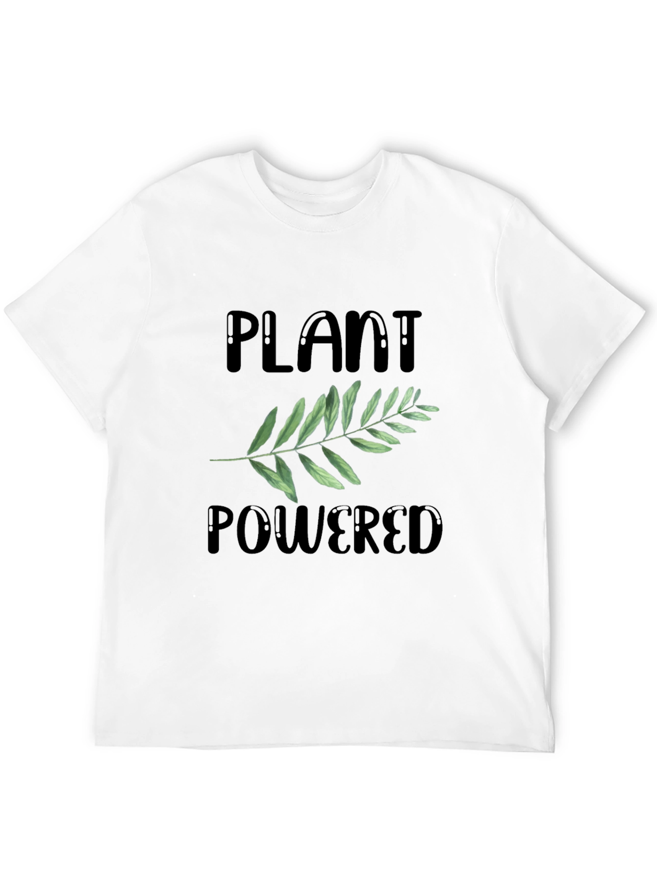 Plant Powered Graphic Tee - Vegan Shirt