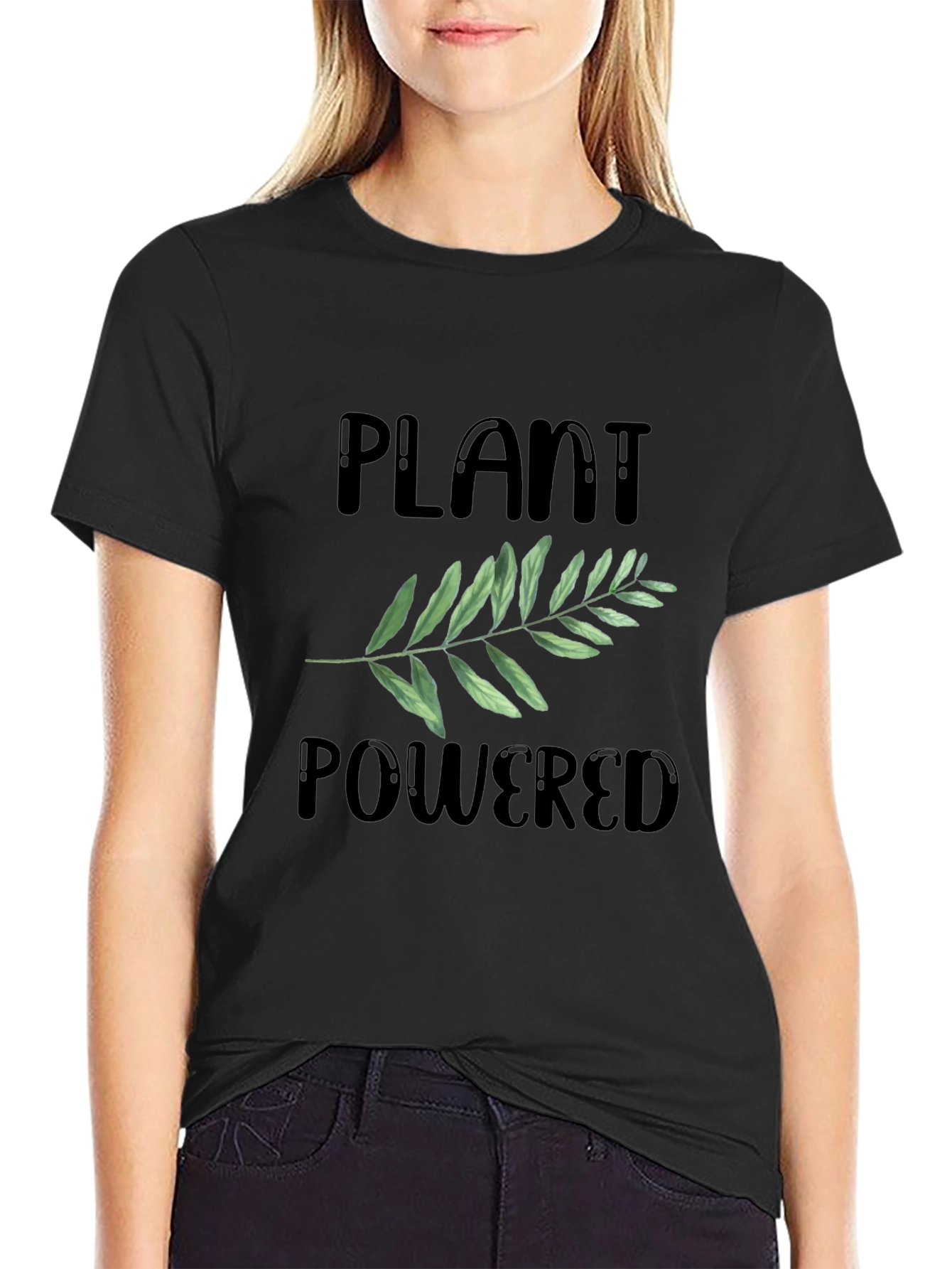 Plant Powered Graphic Tee - Vegan Shirt