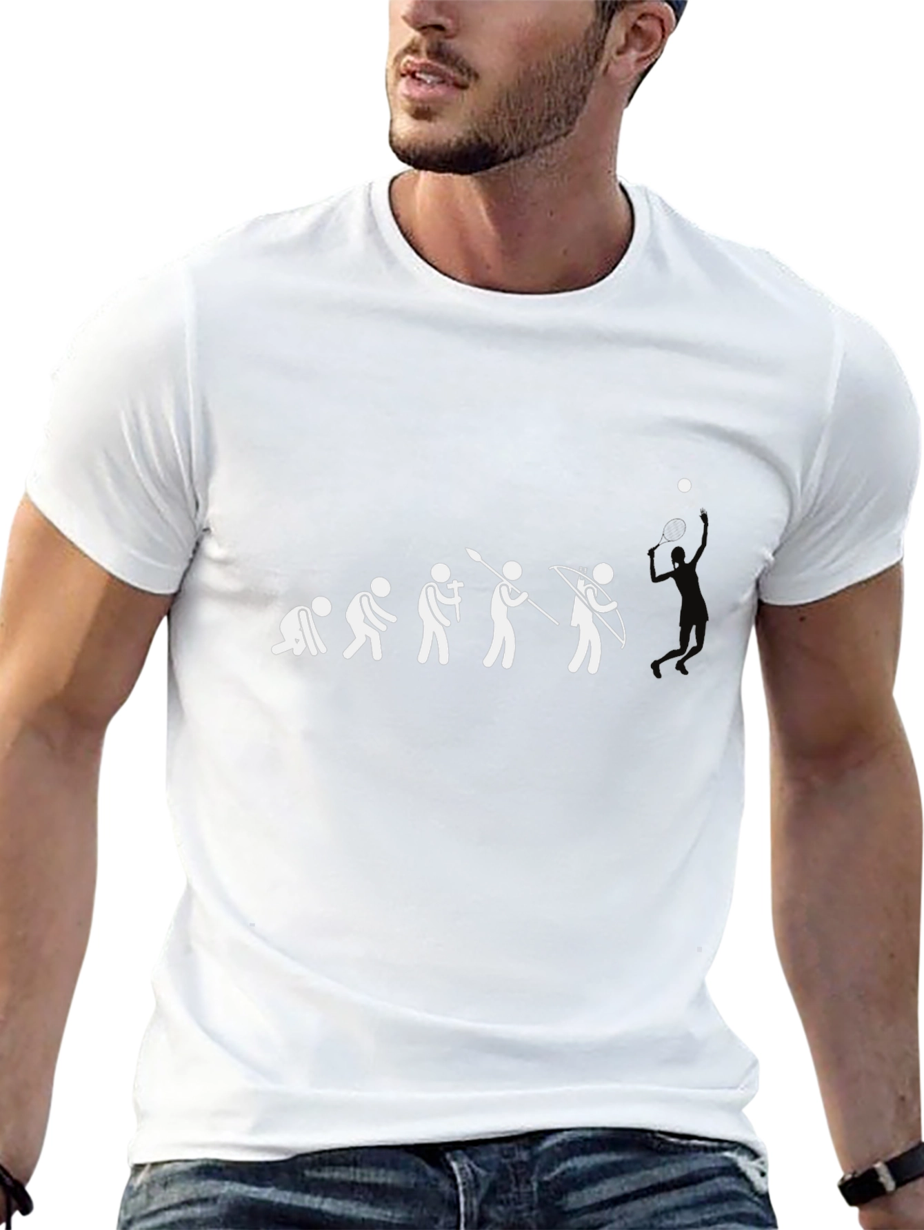 Evolution Archer T-Shirt - Funny Graphic Tee