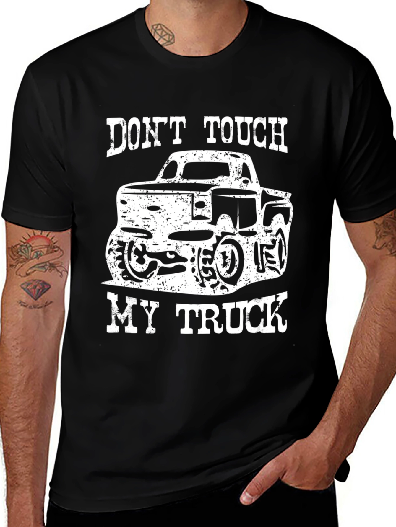 Dont Touch My Truck T-Shirt - Graphic Tee
