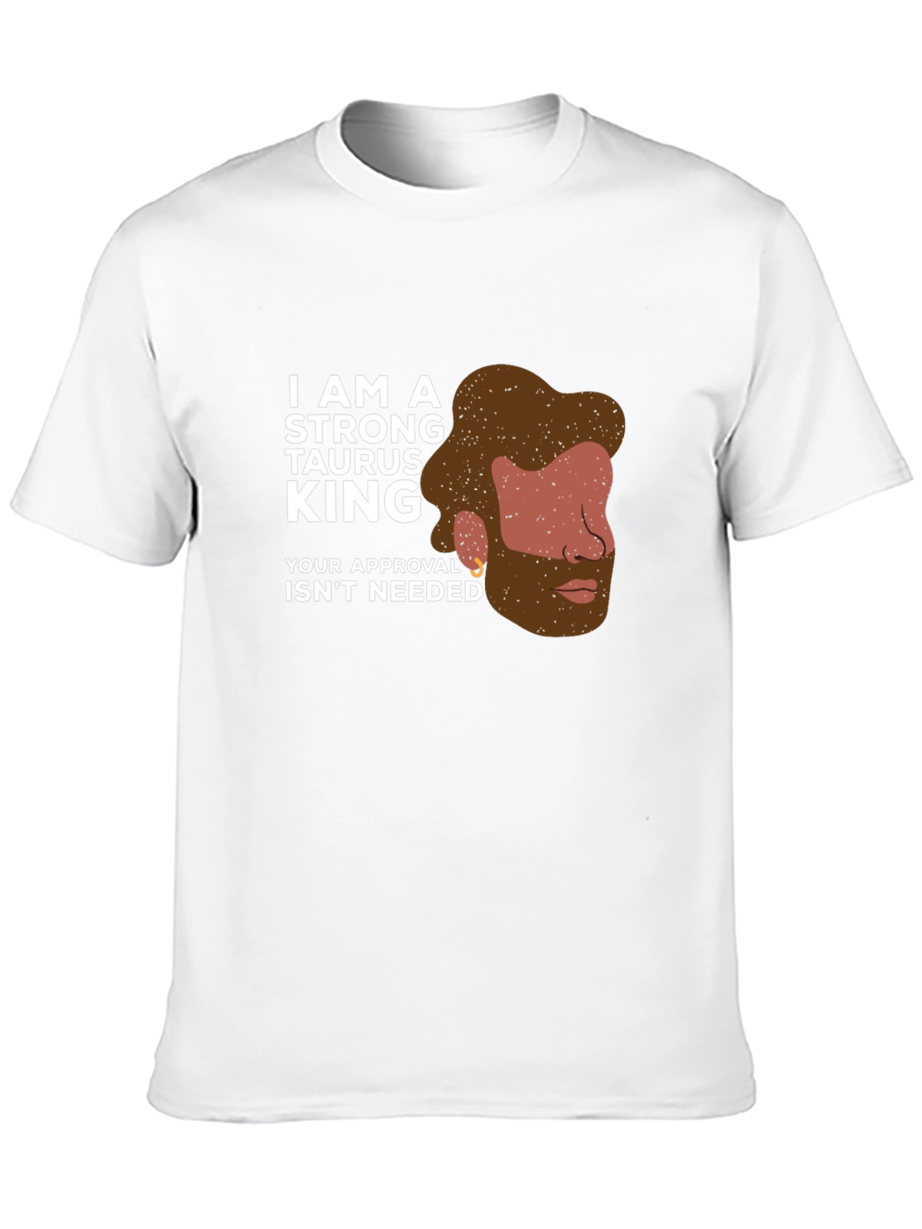 Strong Taurus King Graphic Tee - Zodiac Pride