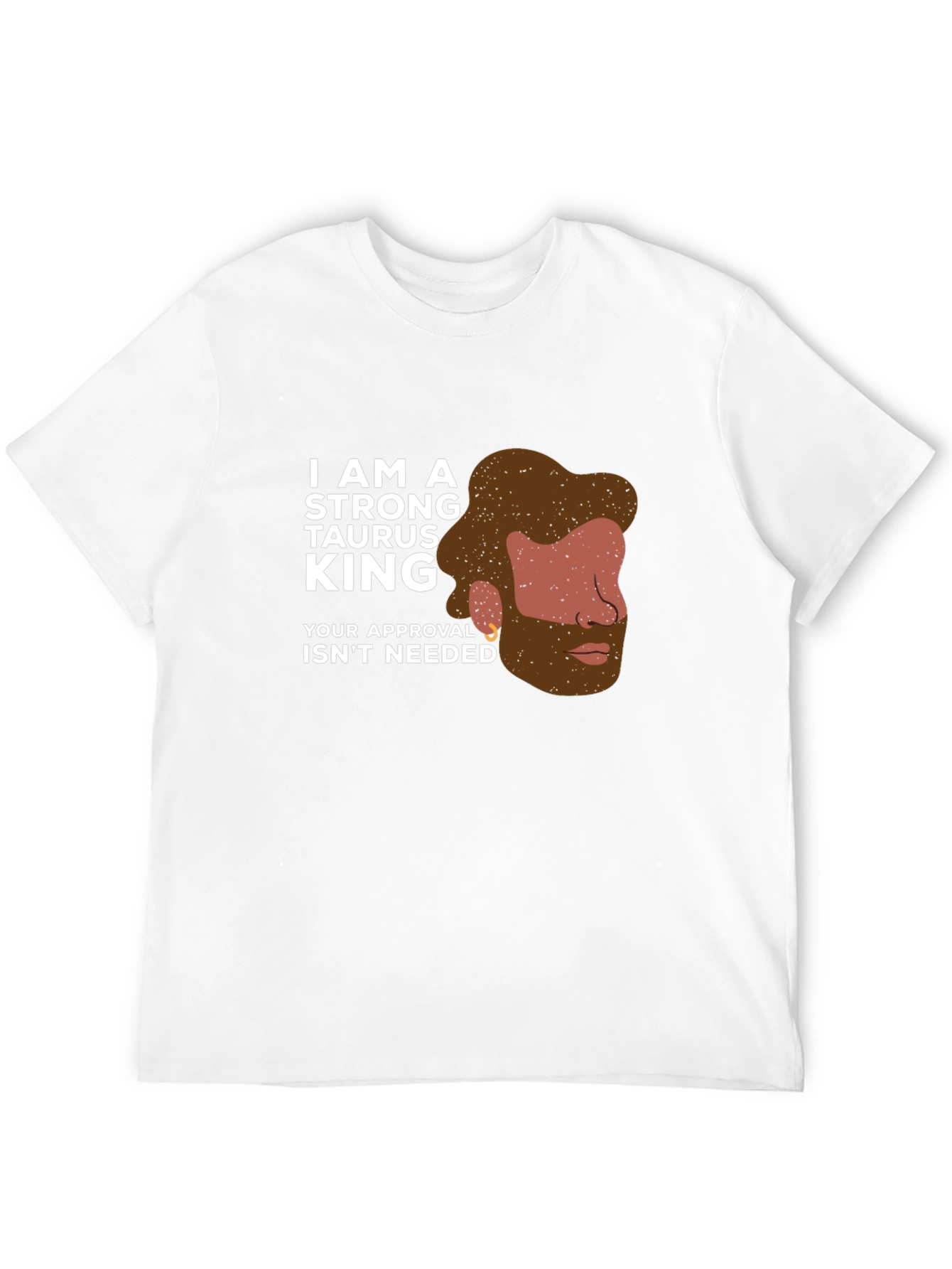 Strong Taurus King Graphic Tee - Zodiac Pride