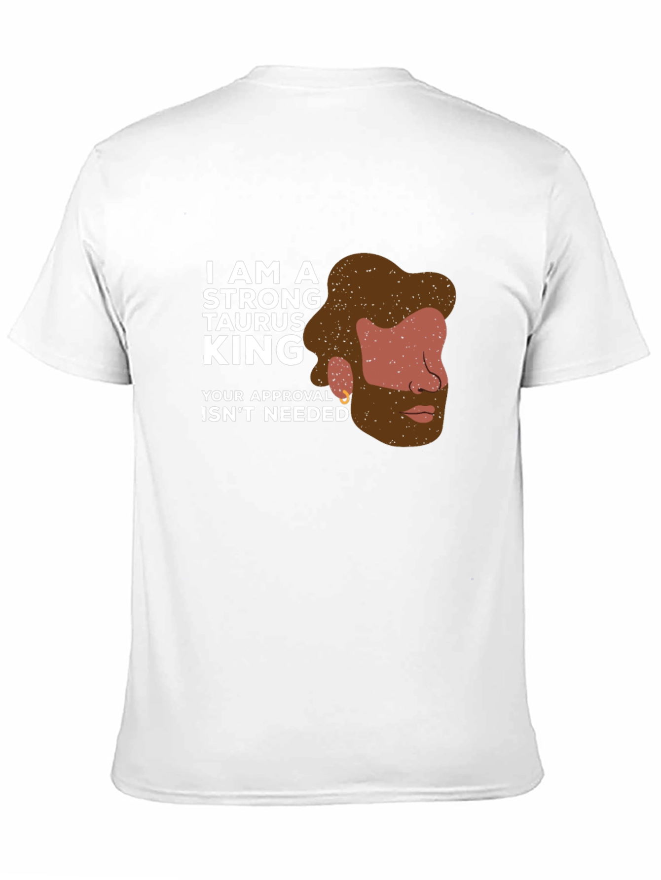 Strong Taurus King Graphic Tee - Zodiac Pride