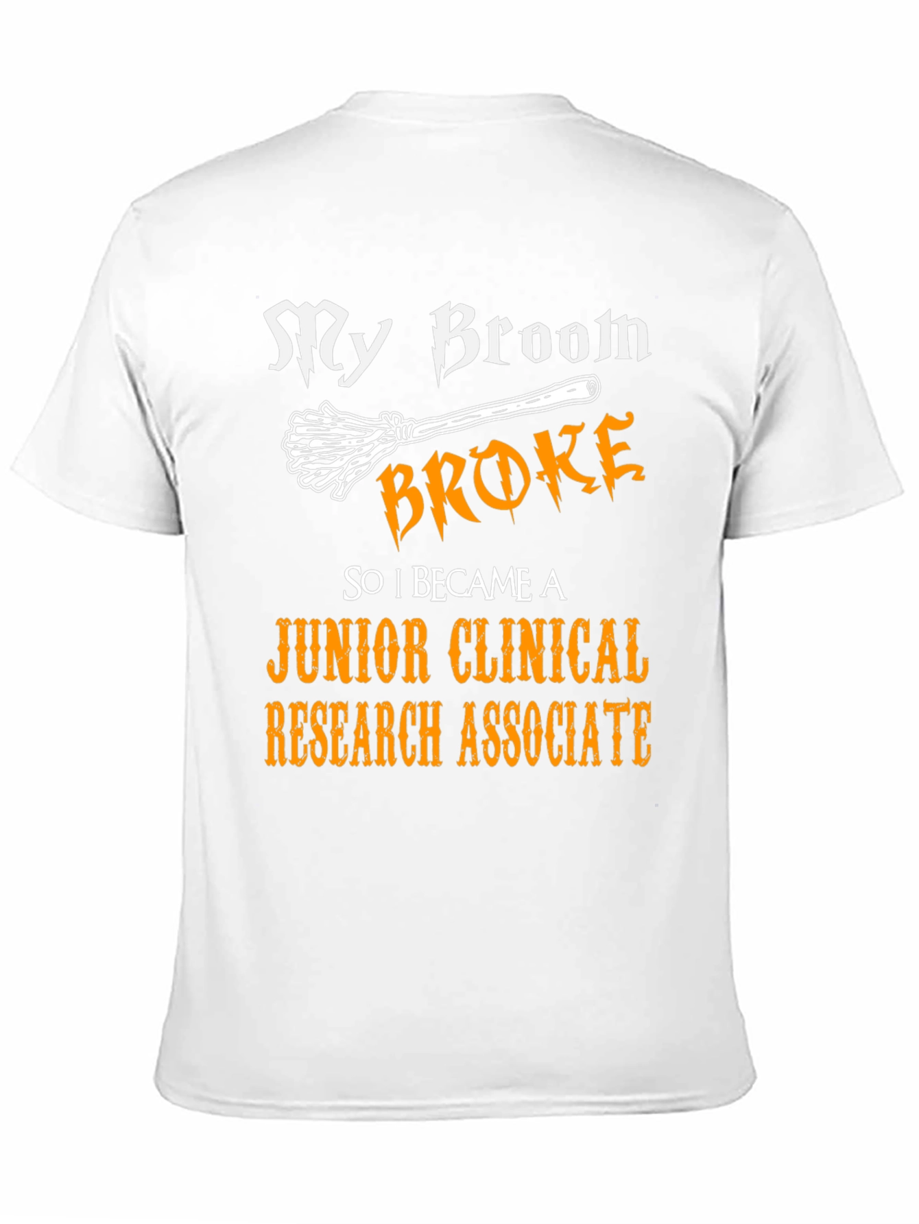Funny Junior Clinical Research Associate Halloween T-Shirt