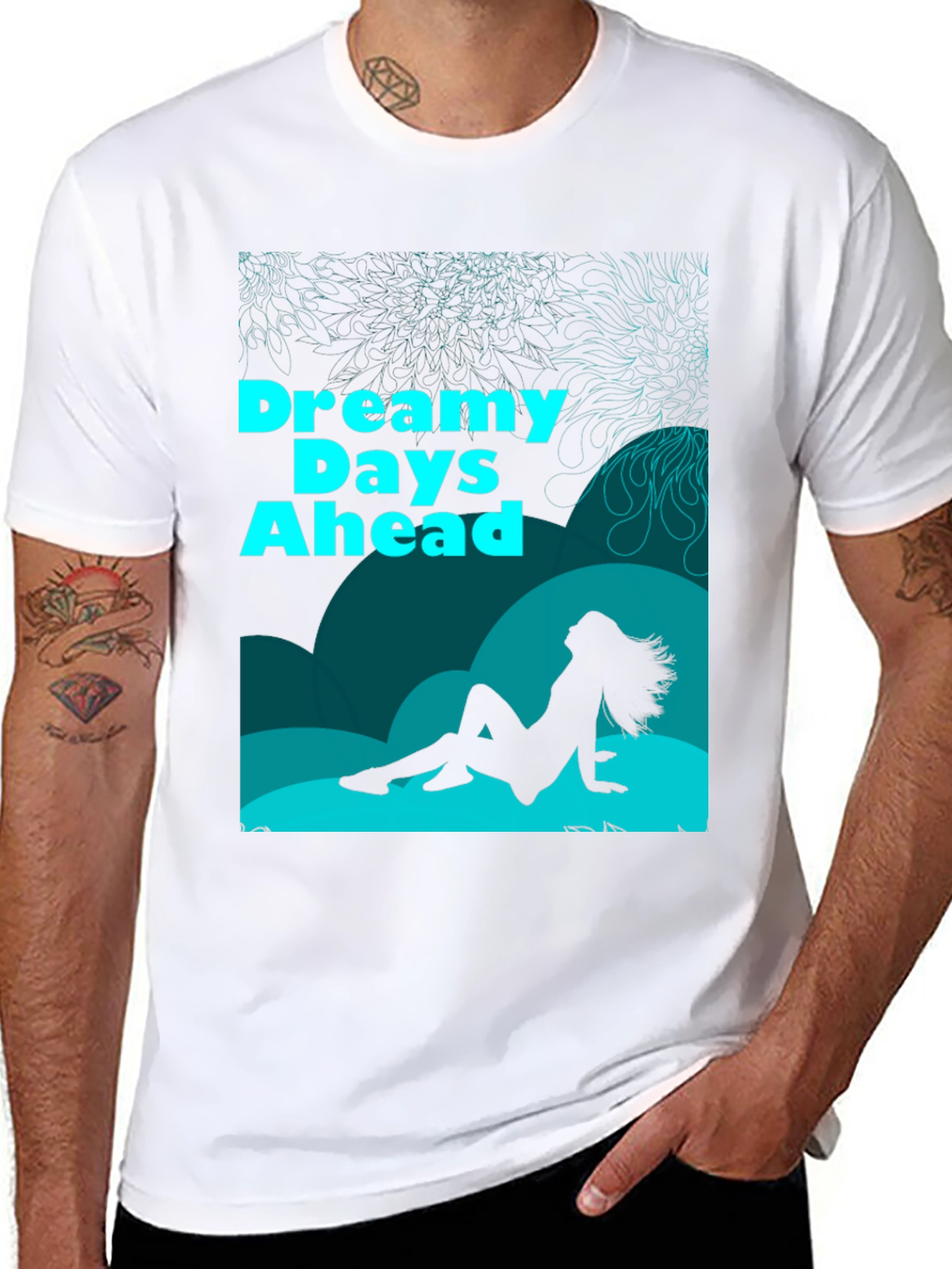Dreamy Days Ahead Graphic Tee - Relaxed Fit