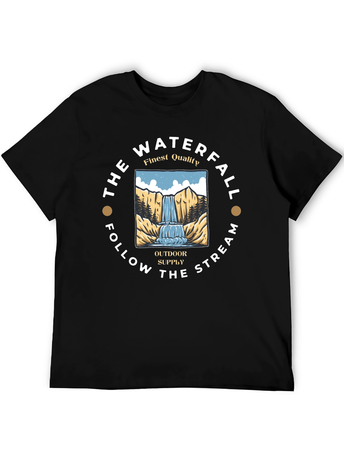 Waterfall Outdoor Supply Graphic Tee