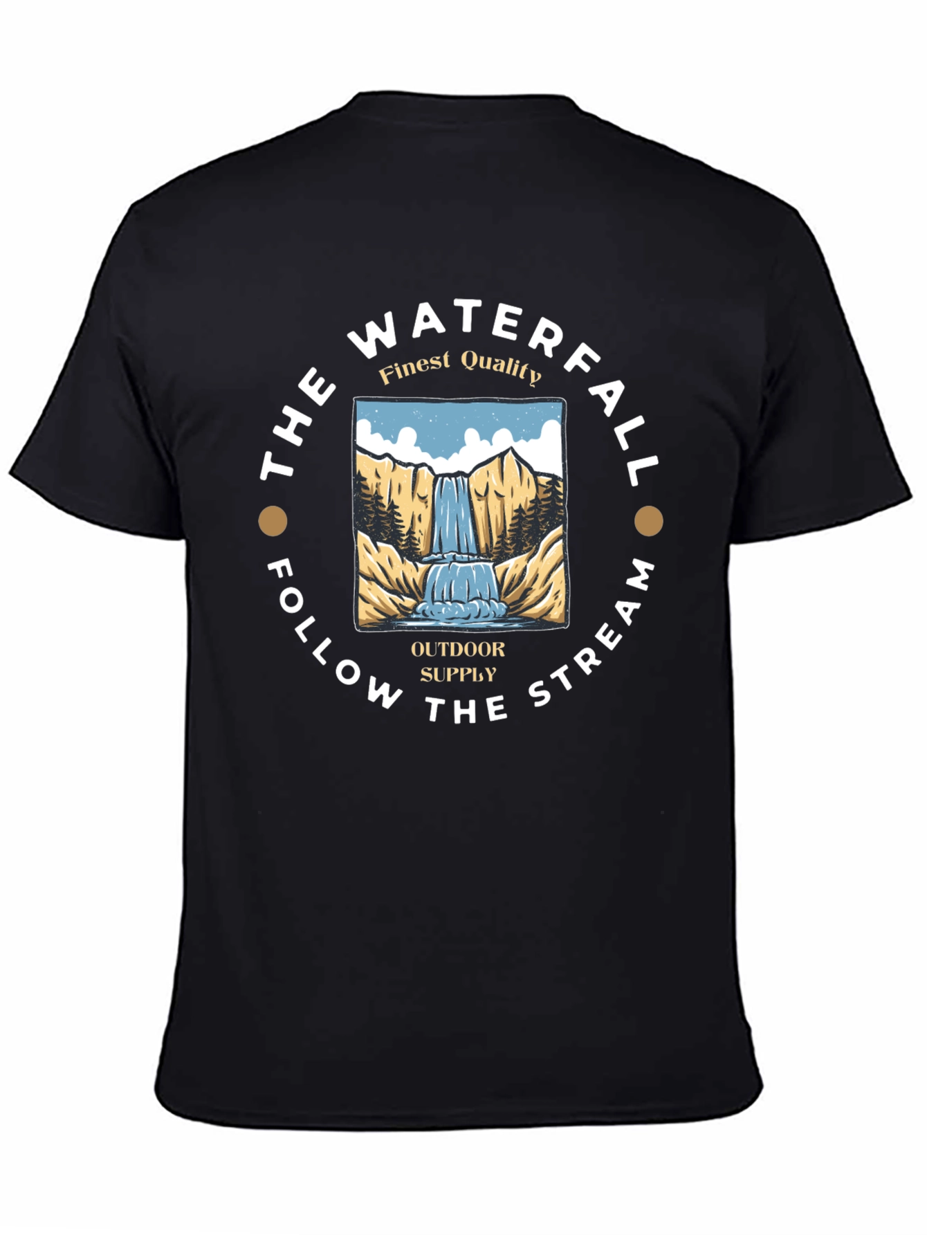 Waterfall Outdoor Supply Graphic Tee