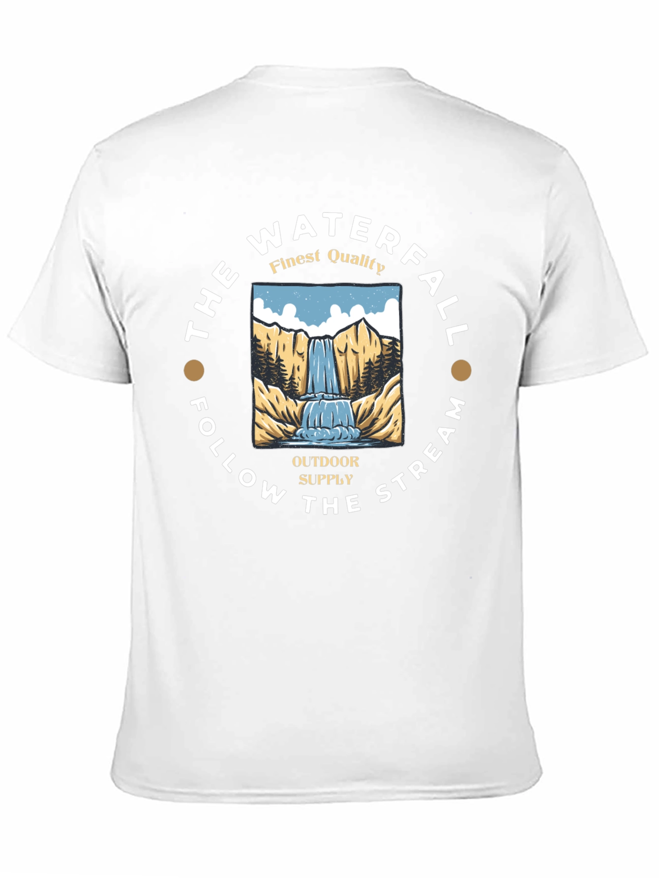 Waterfall Outdoor Supply Graphic Tee