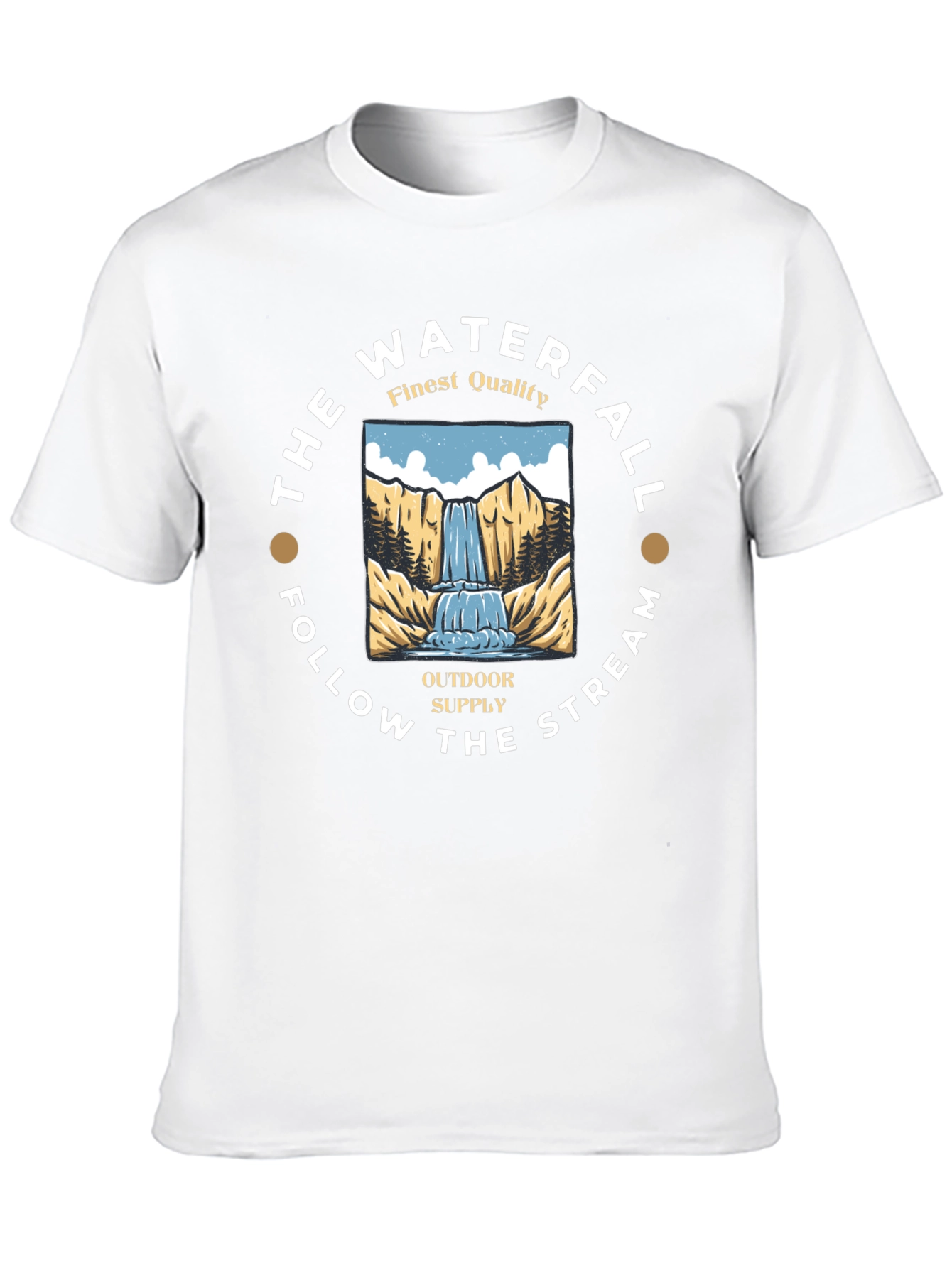 Waterfall Outdoor Supply Graphic Tee