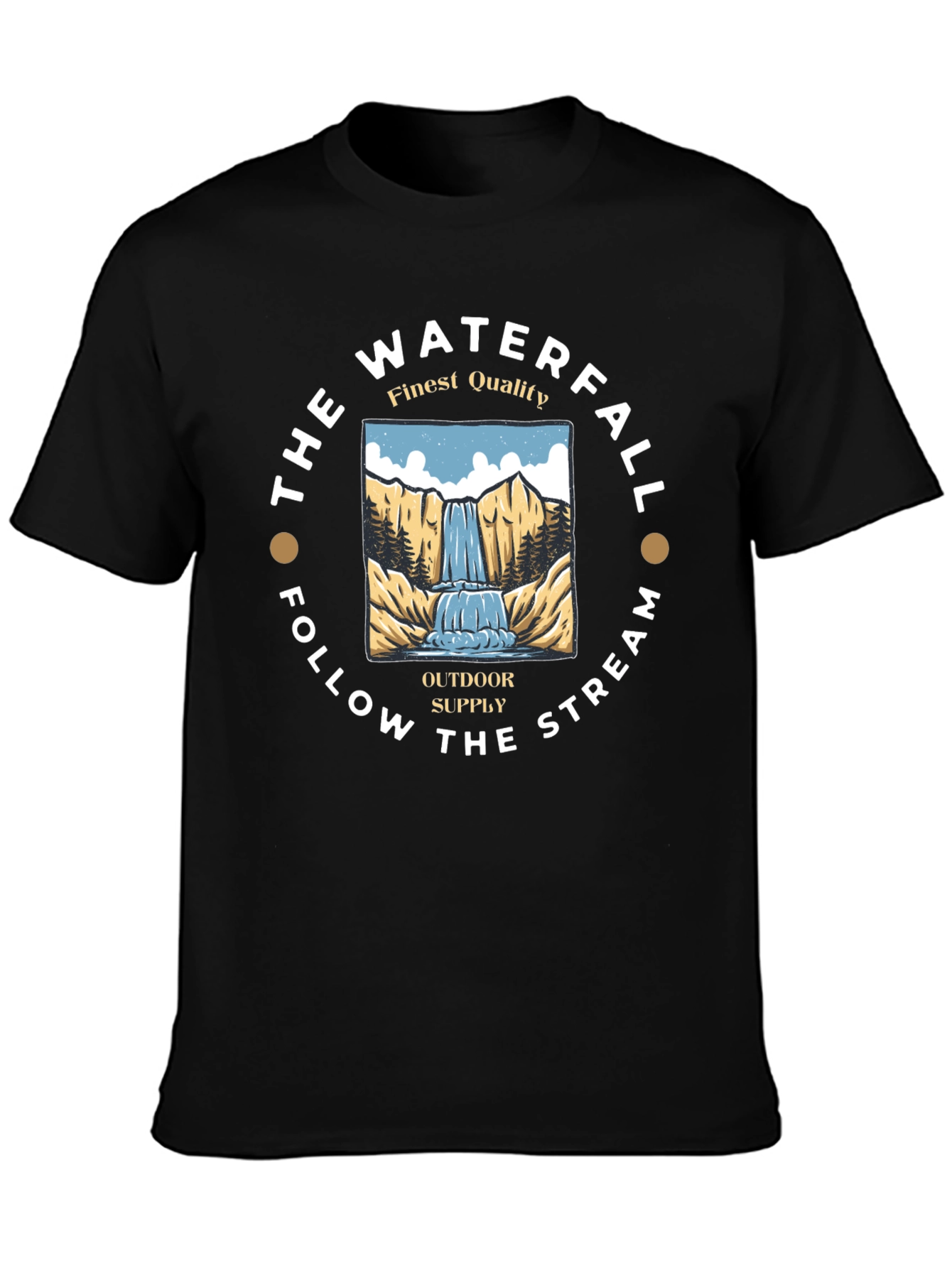 Waterfall Outdoor Supply Graphic Tee