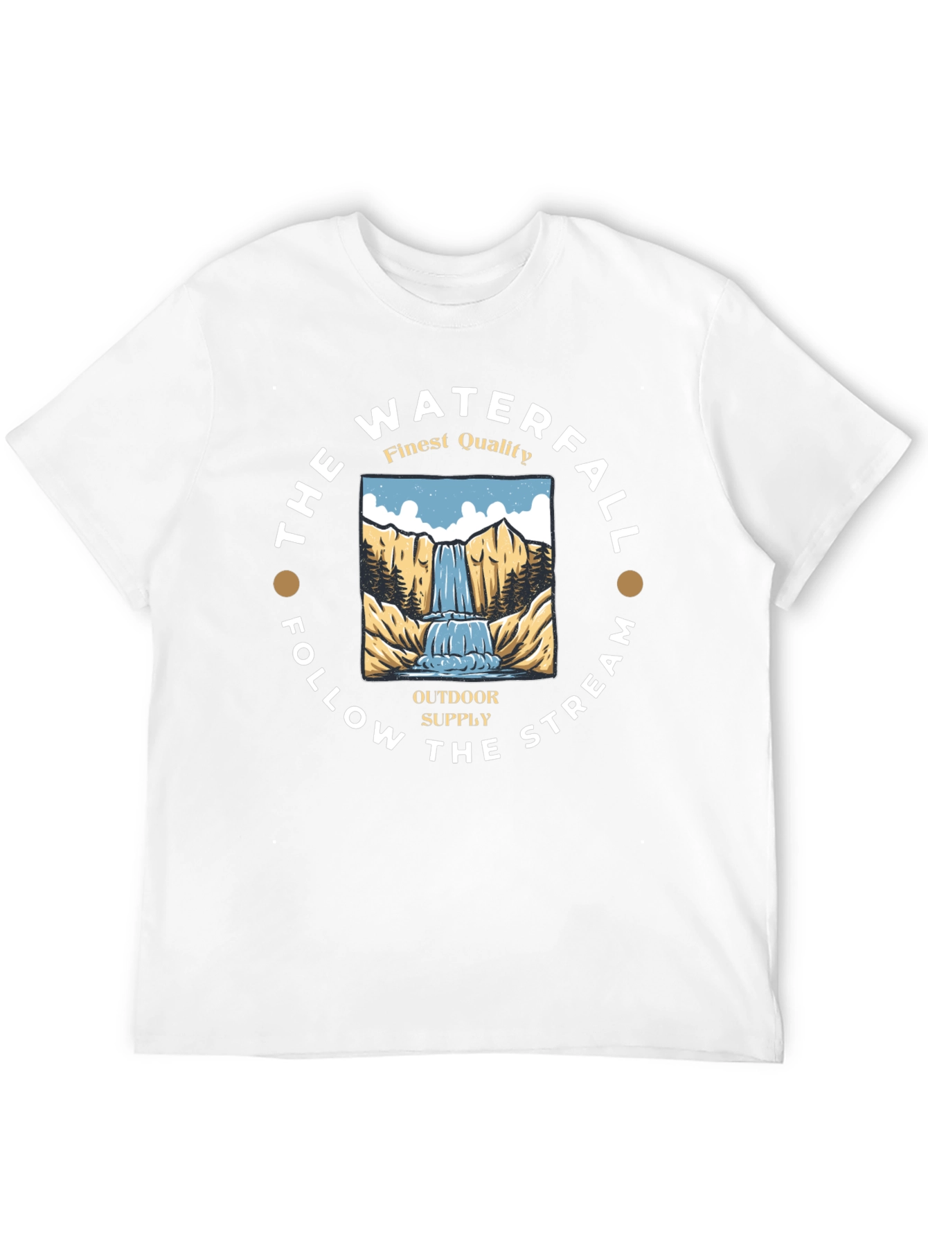 Waterfall Outdoor Supply Graphic Tee