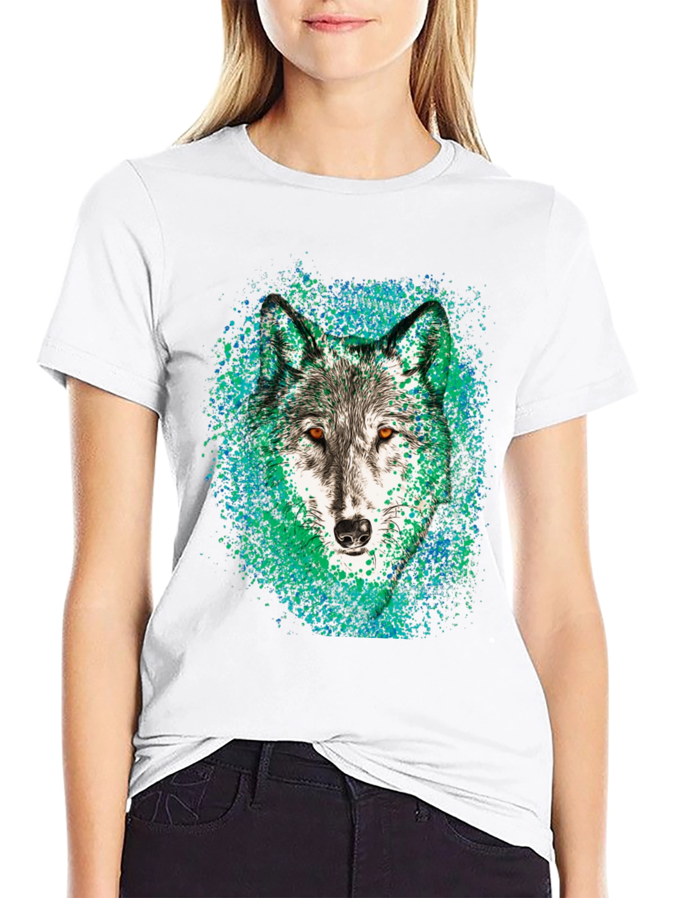 Wolf Graphic T-Shirt - Urban Style Tee