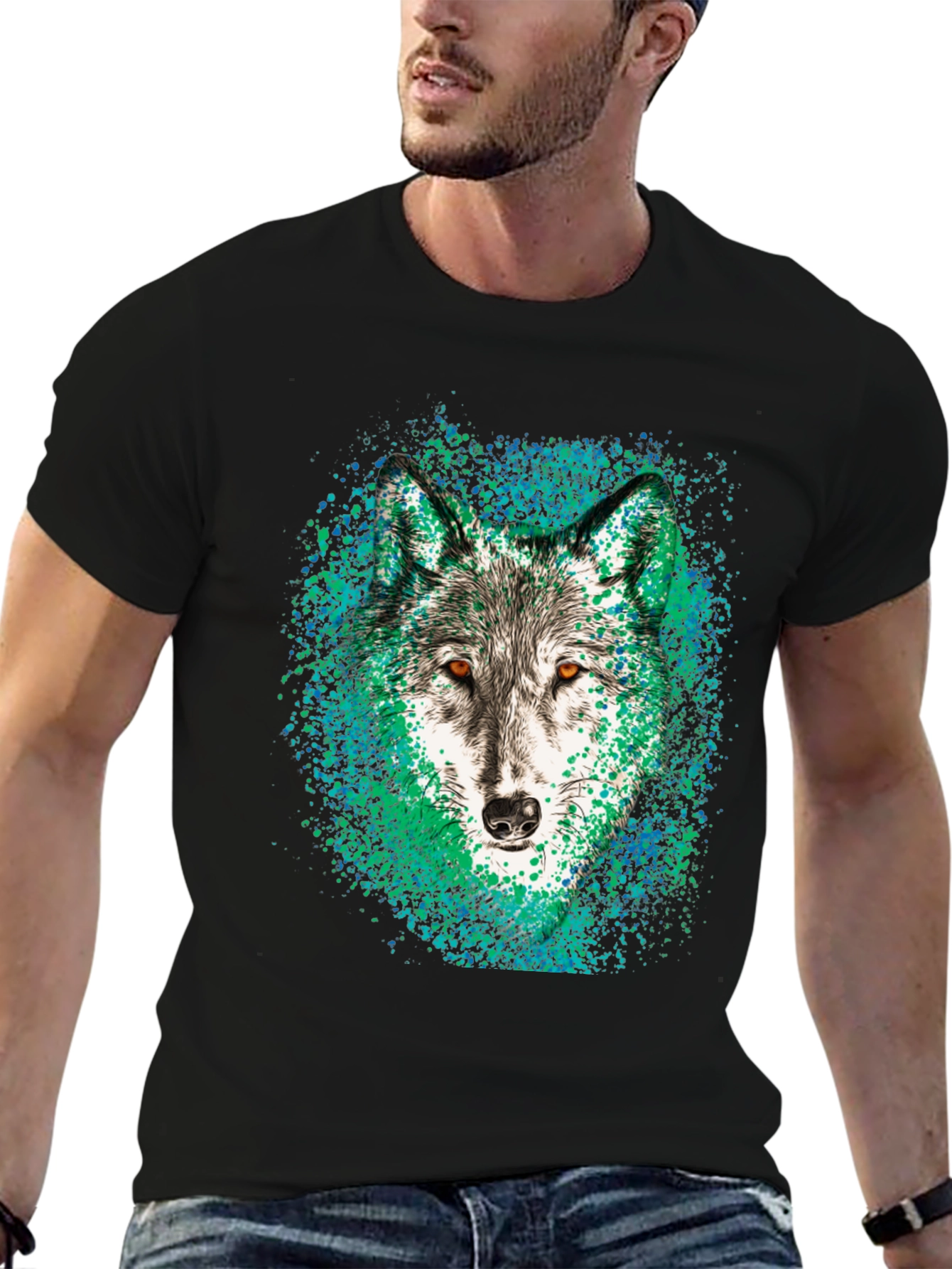 Wolf Graphic T-Shirt - Urban Style Tee