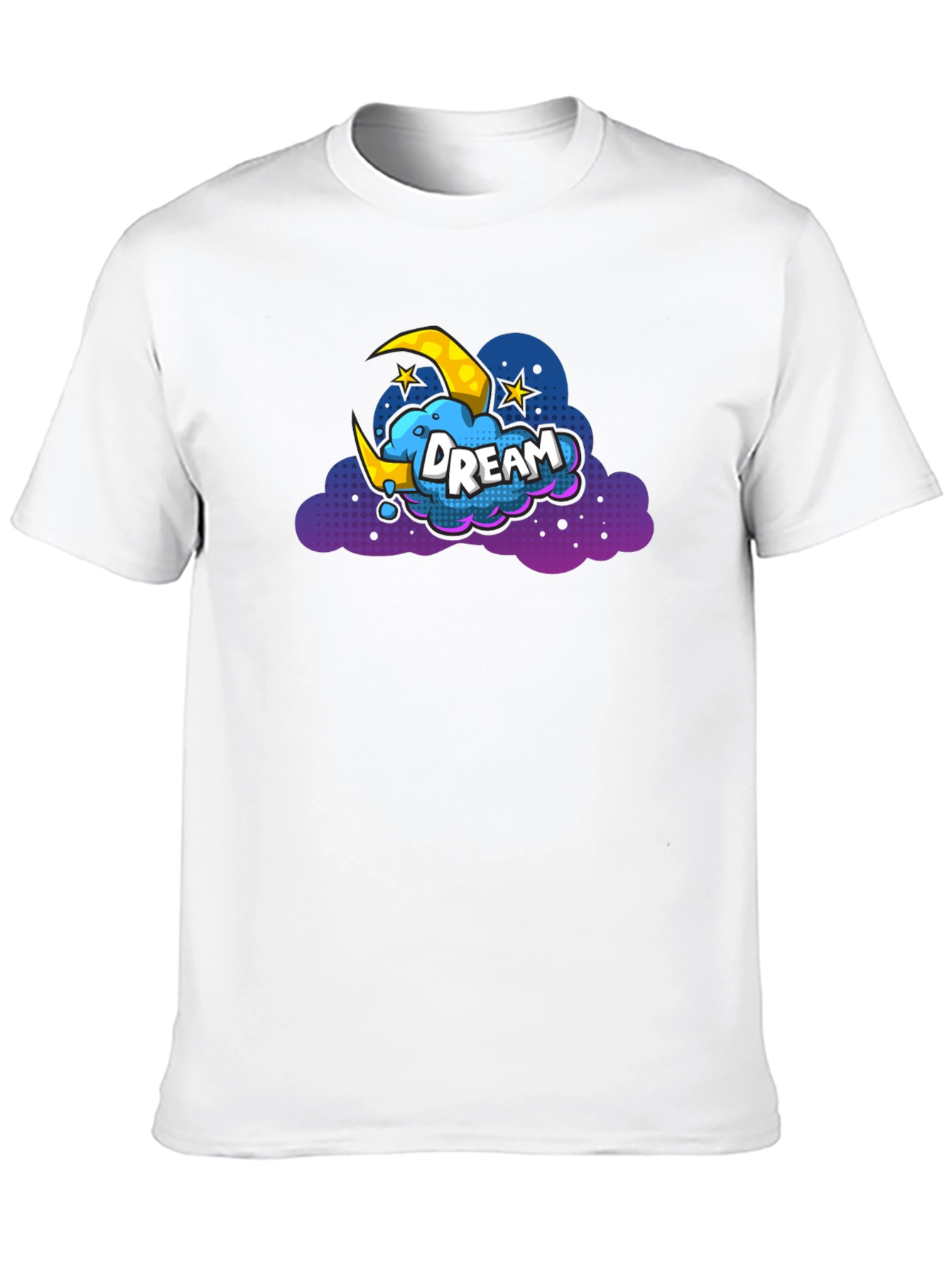 Dream Cloud Graphic T-Shirt - Black