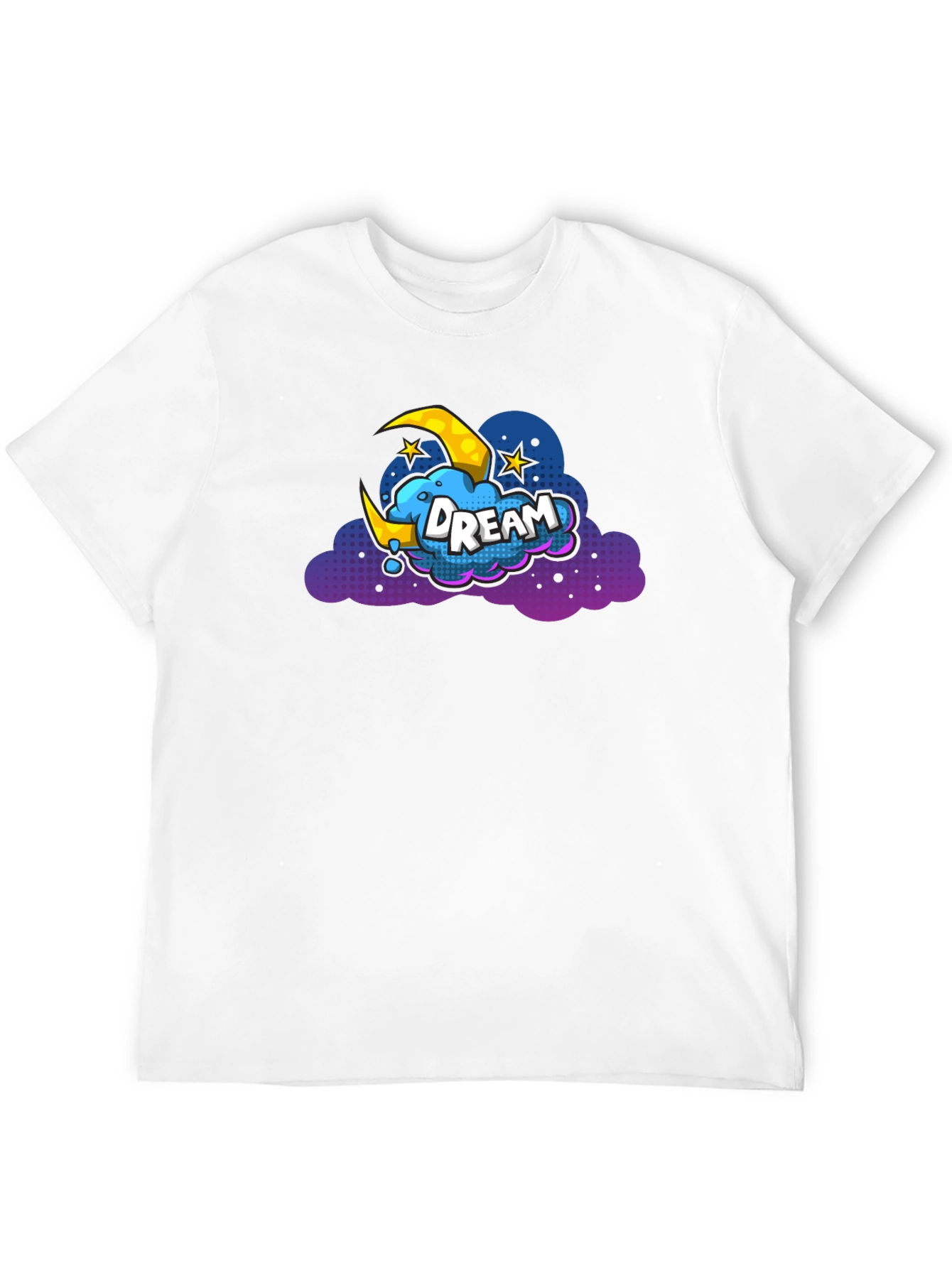 Dream Cloud Graphic T-Shirt - Black