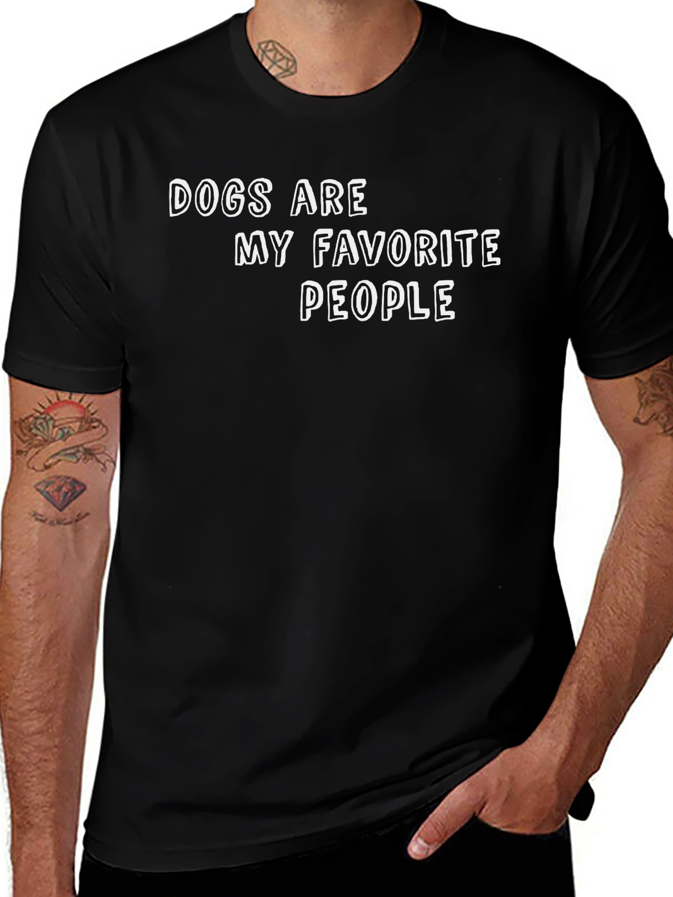Dogs Are My Favorite People T-Shirt